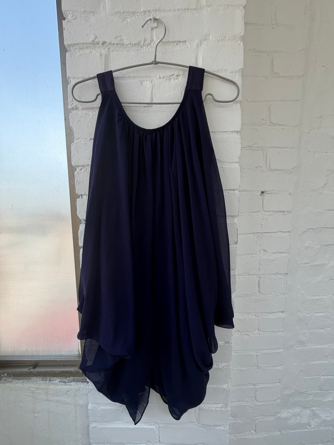 #6 Plum Draped Midi Dress 상품이미지1