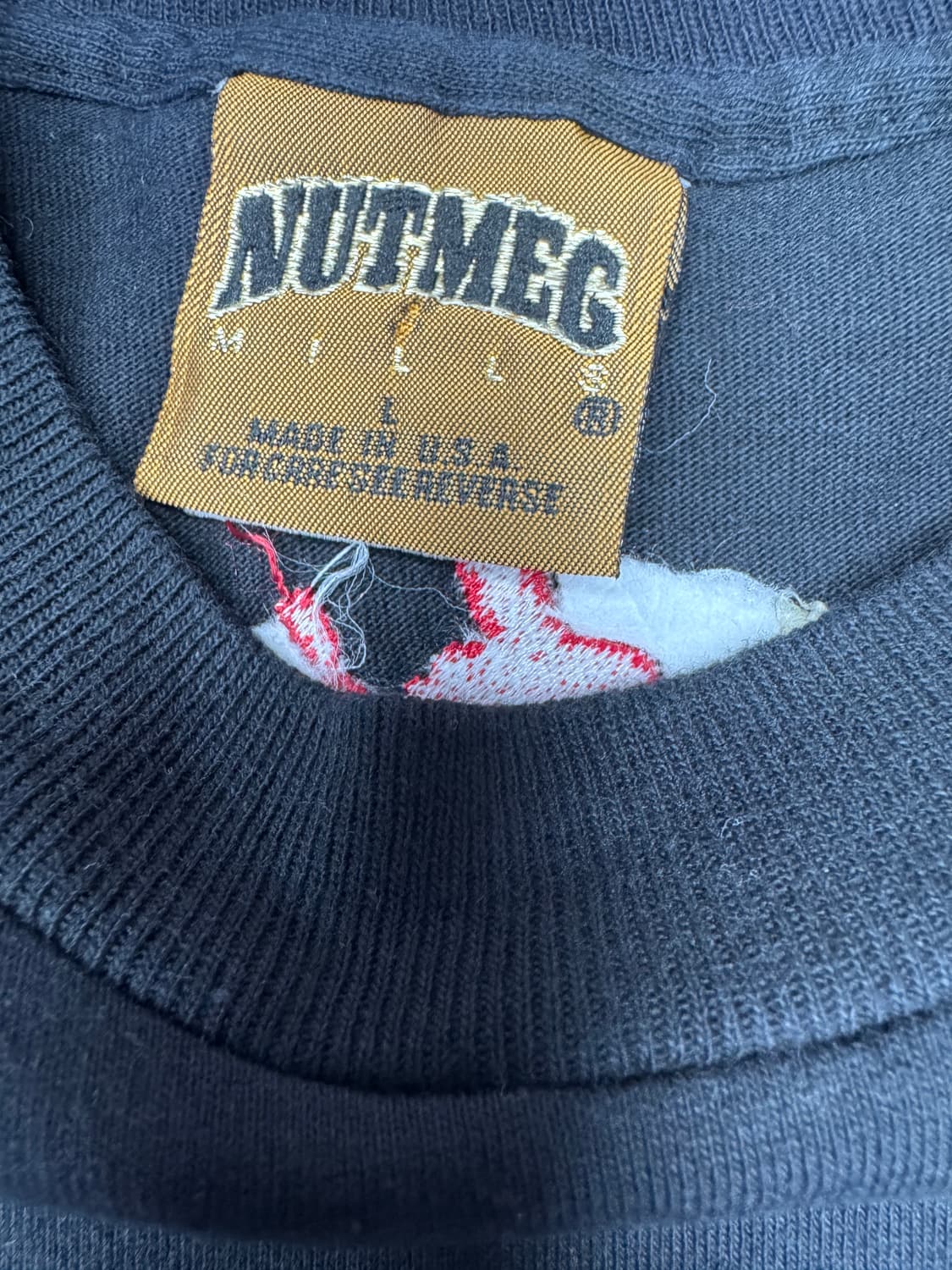 빈티지 90s 넛맥 NUTMEG 무하마드 알리 ALI 티셔츠 L 상품이미지4