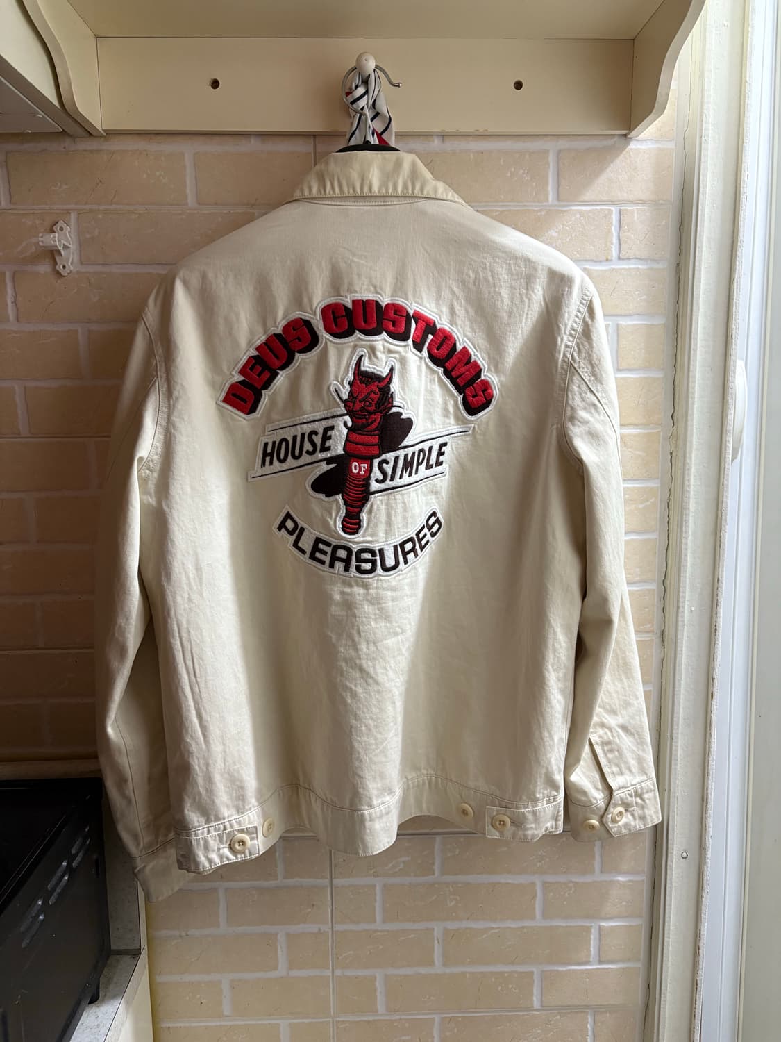 데우스엑스마키나 워크자켓 - 베이지 L사이즈 상품이미지2