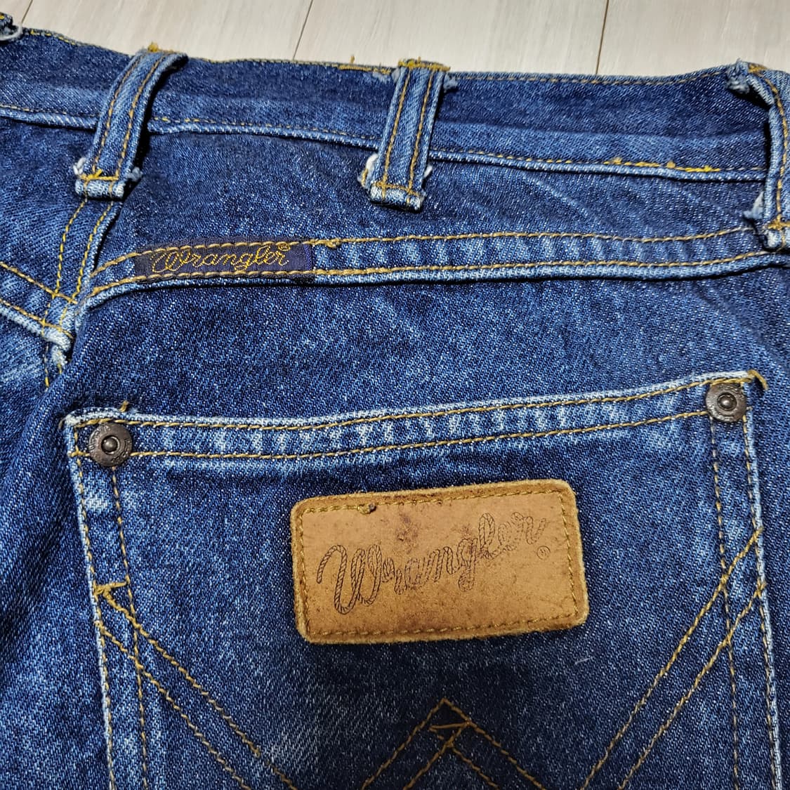 (35) 80s 랭글러데님팬츠 랭글러빈티지 랭글러청바지 wrangler 상품이미지9