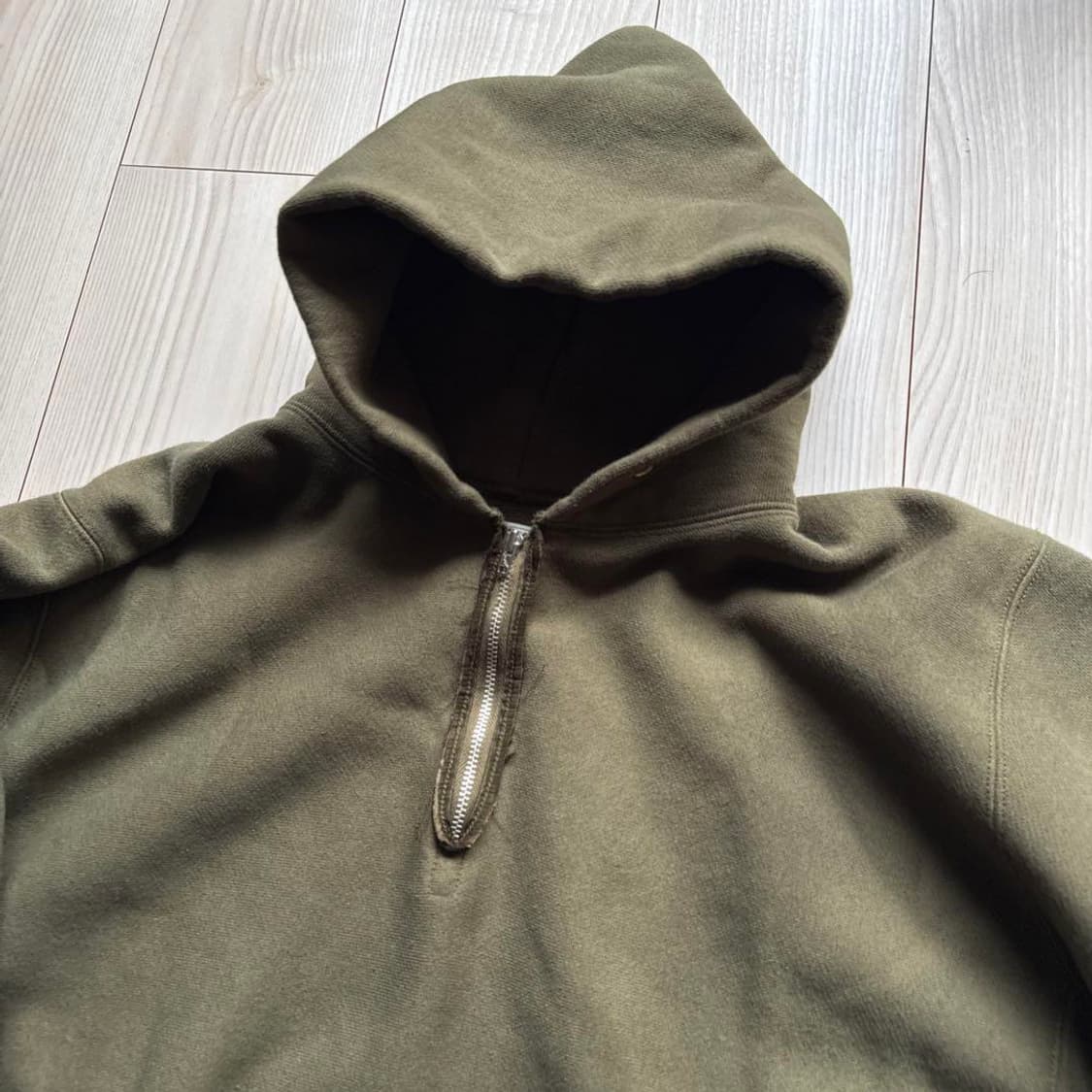 25ss VINTAGE HALF ZIP SWEAT HOODIE 상품이미지3