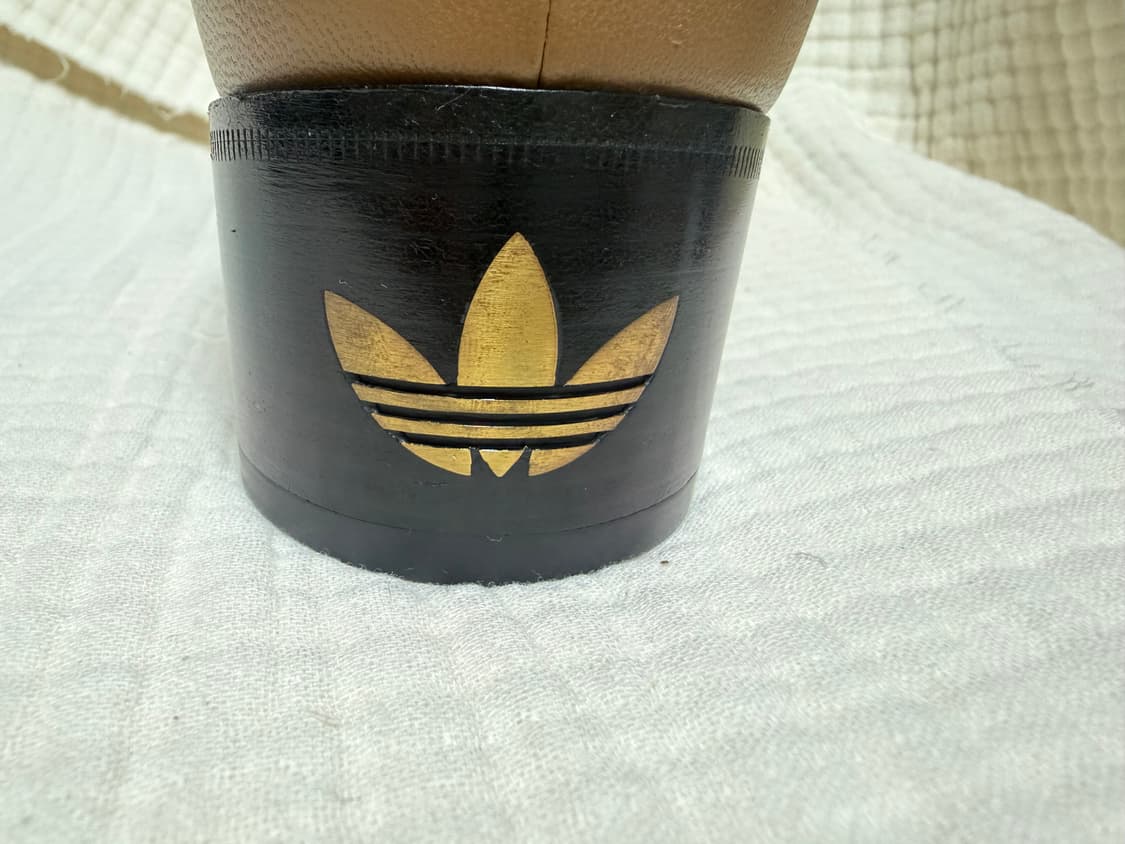 구찌 아디다스 오리지널 슬라이드 브라운 상품이미지7