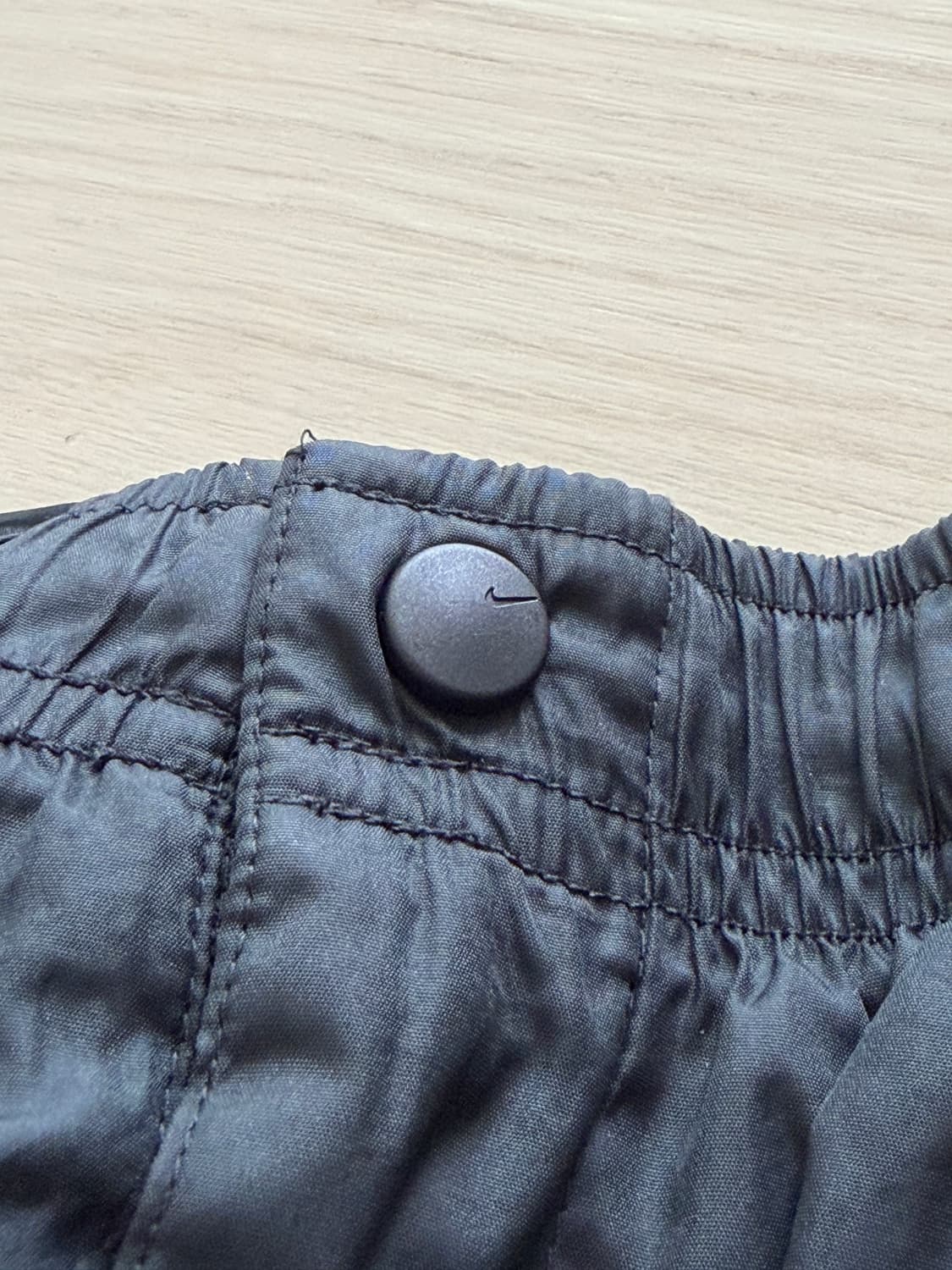 90-00s 올드 나이키 미니 스우시 블랙 팬츠 L (32) 상품이미지4