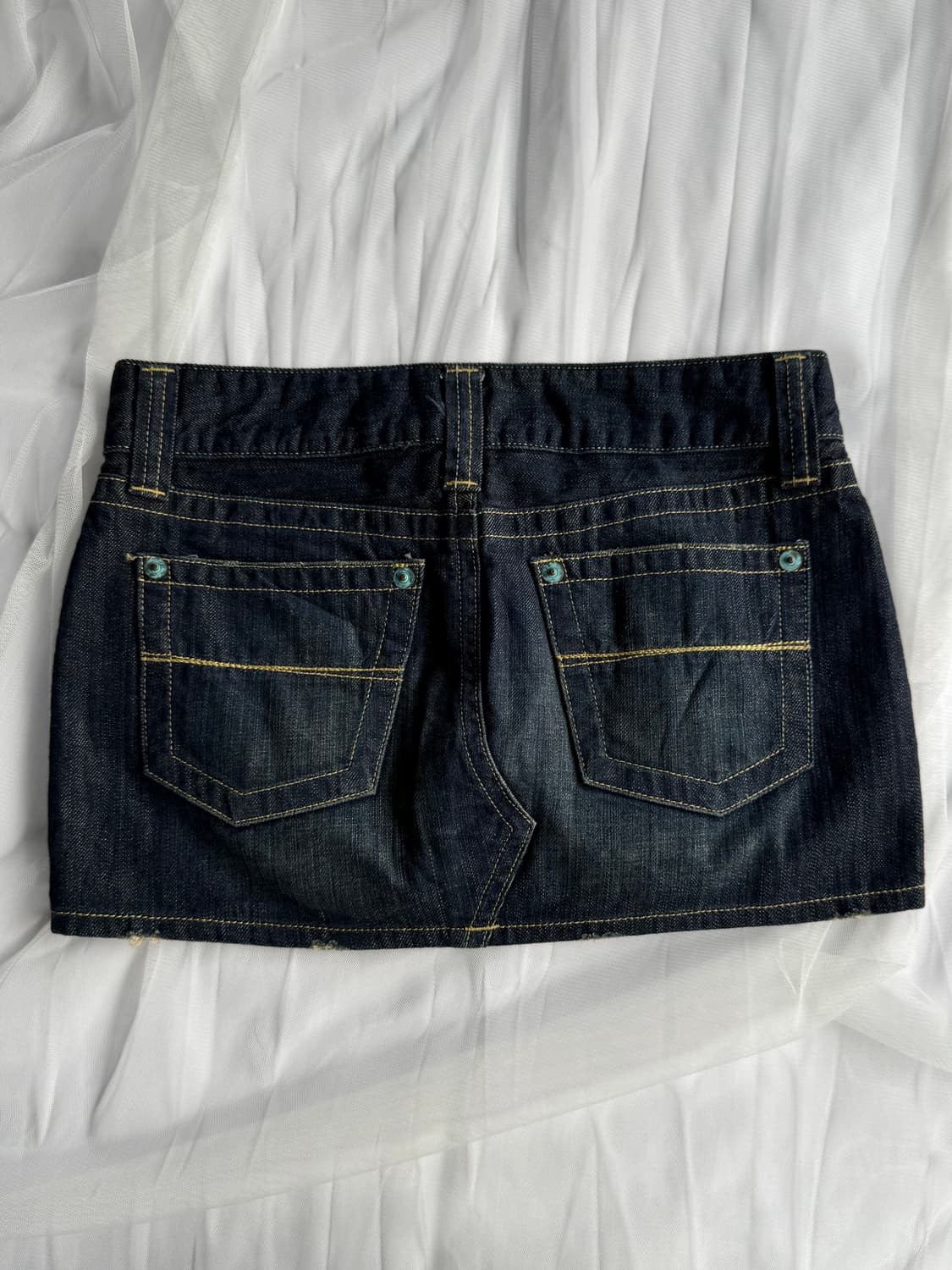 민트스티치 데님스커트 상품이미지5