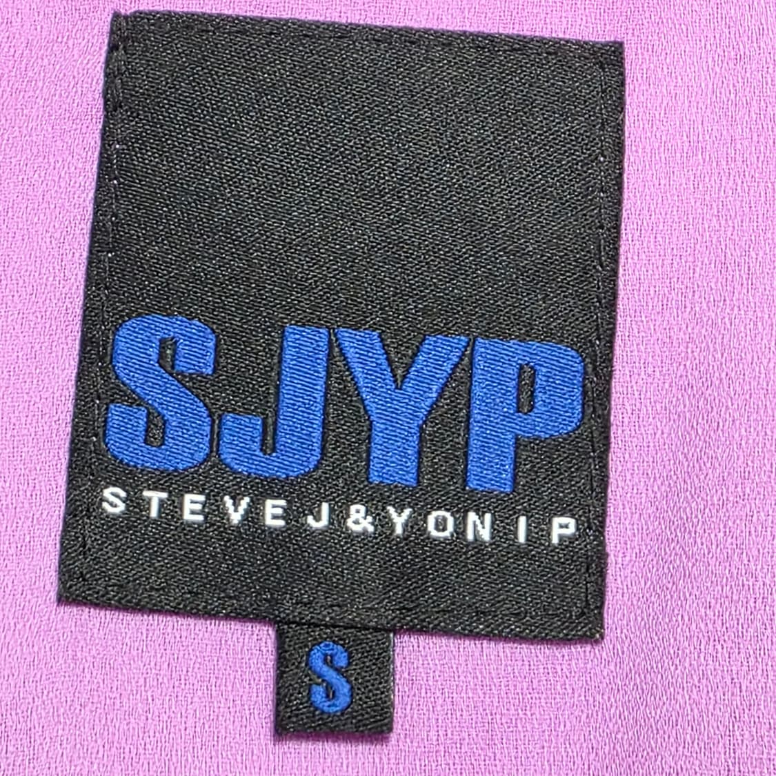 1344 SJYP 라벤더 플리츠 롱원피스 쉬폰 퍼프 여성원피스 S 상품이미지8