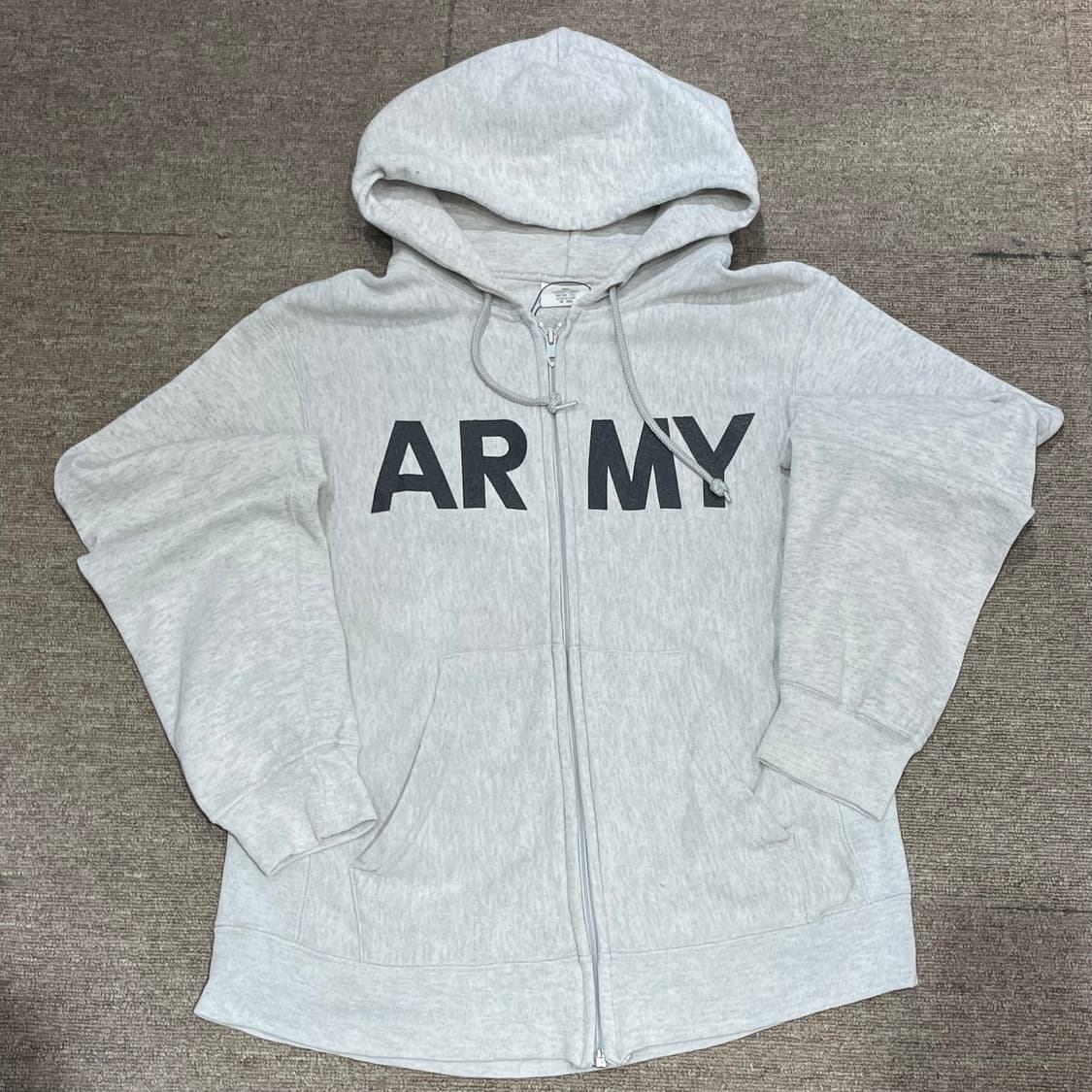 (S) 90s 밀리터리 미군 pfu 후드 집업 상품이미지3