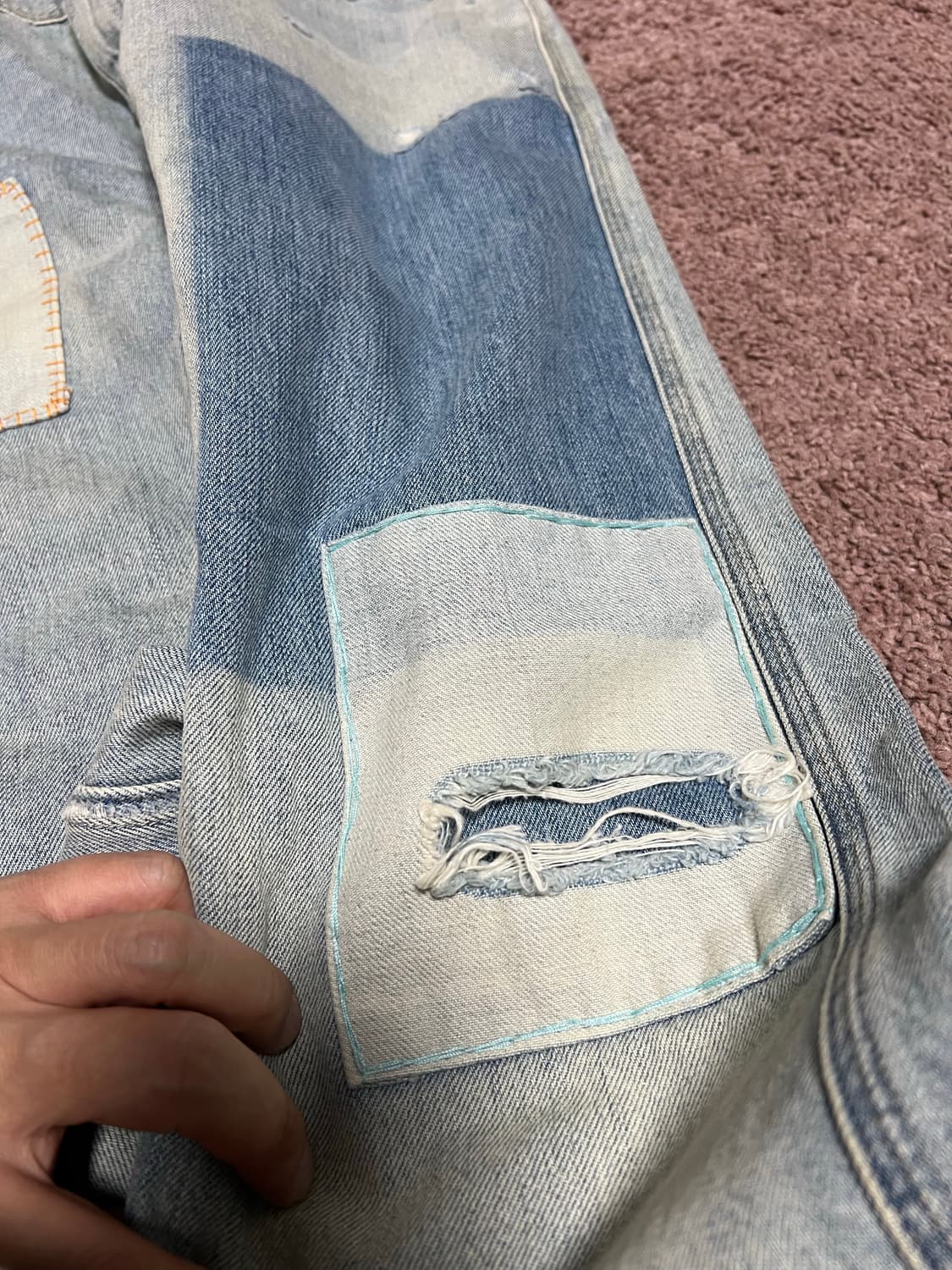 CLOSED 데미지 데님 팬츠 상품이미지8