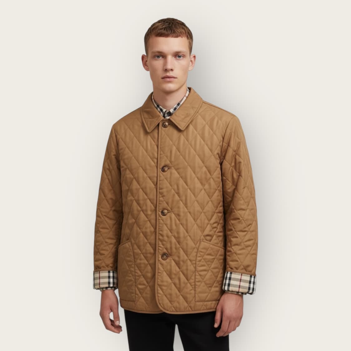 XL/ 버버리 런던 퀄팅 경량 패딩자켓 상품이미지1