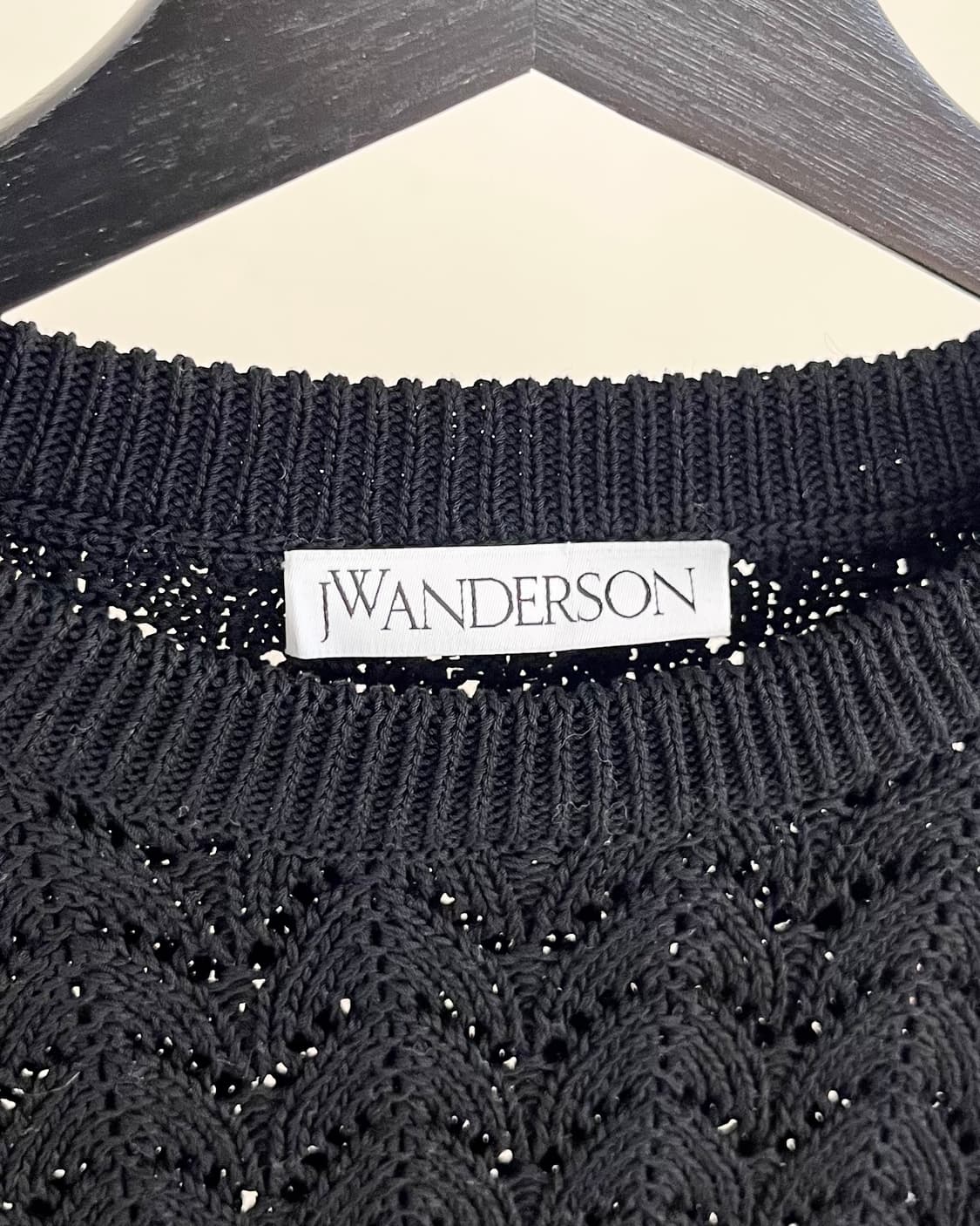 jw앤더슨 블랙 오픈 니트 롱슬리브 상품이미지7