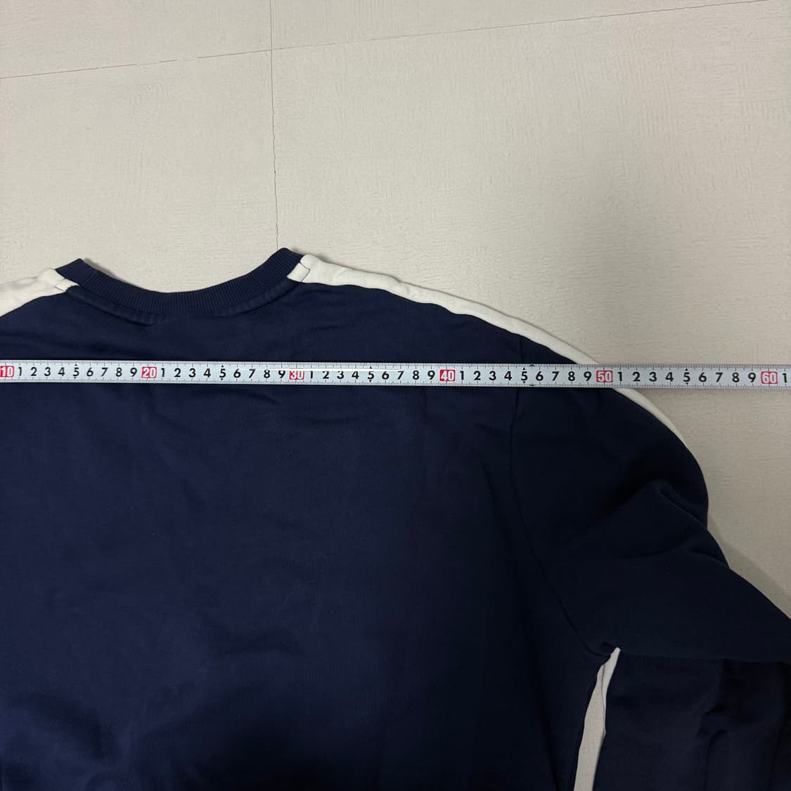 푸마 아이코닉 T7 크루넥 맨투맨 네이비 L 상품이미지4