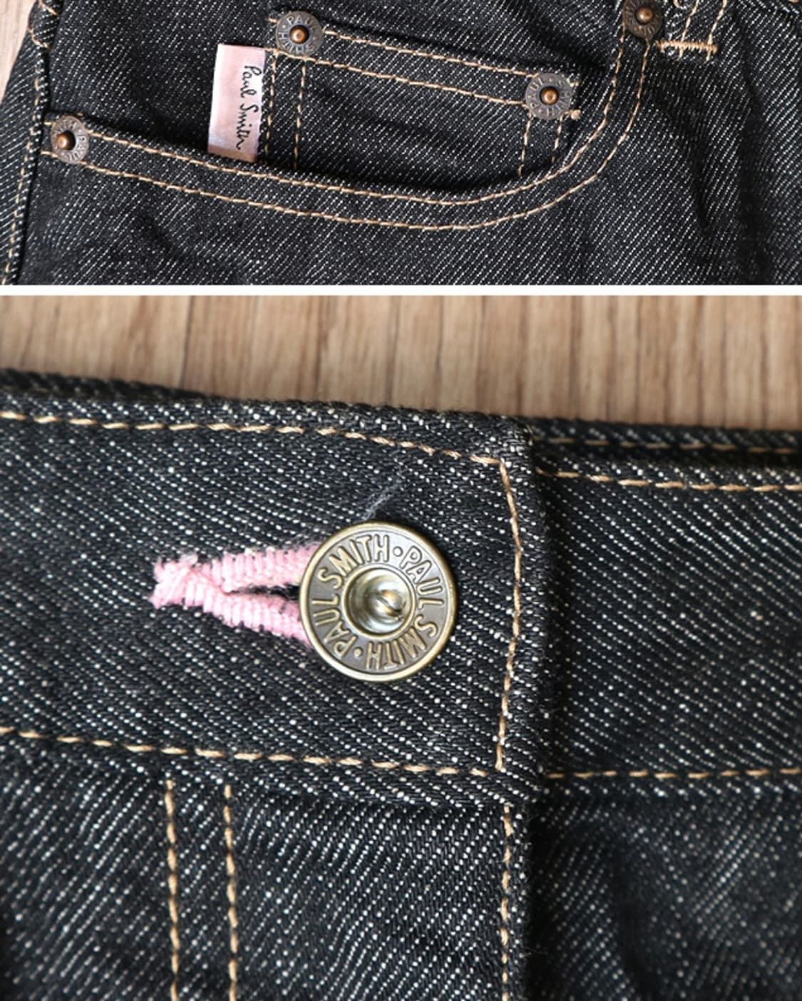 
 paul smith pink label 폴스미스 핑크라벨
흑청 스커트 상품이미지4