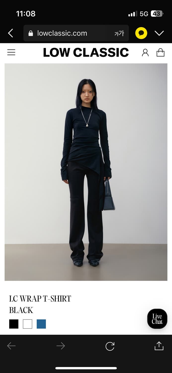 로우클래식 랩 티 상품이미지1