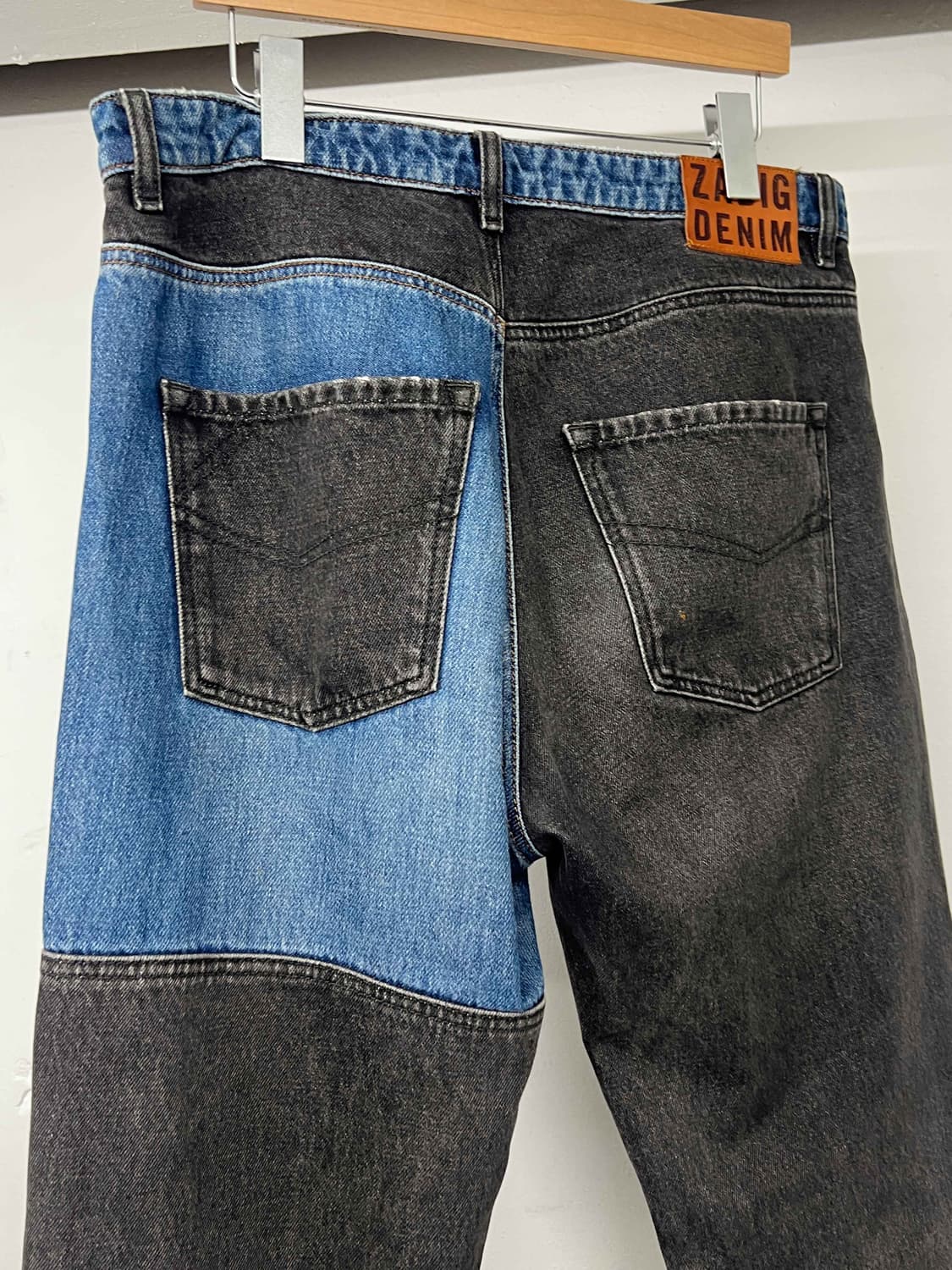 쟈딕 볼테르 투톤 데님팬츠 상품이미지1