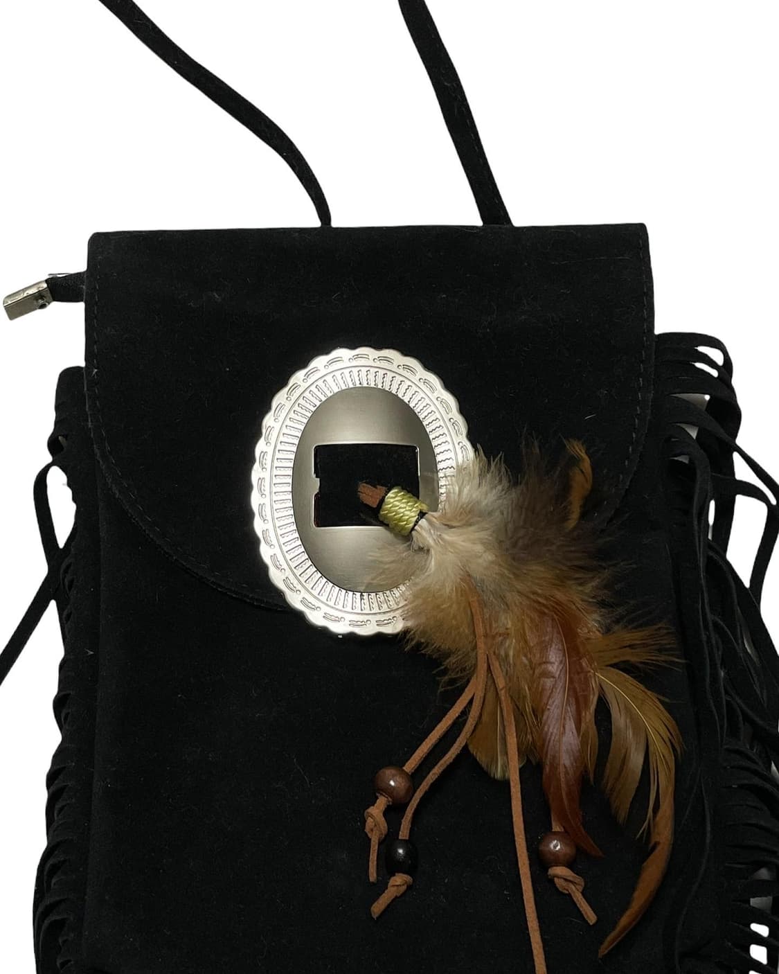 Fringe suede cross bag 상품이미지3