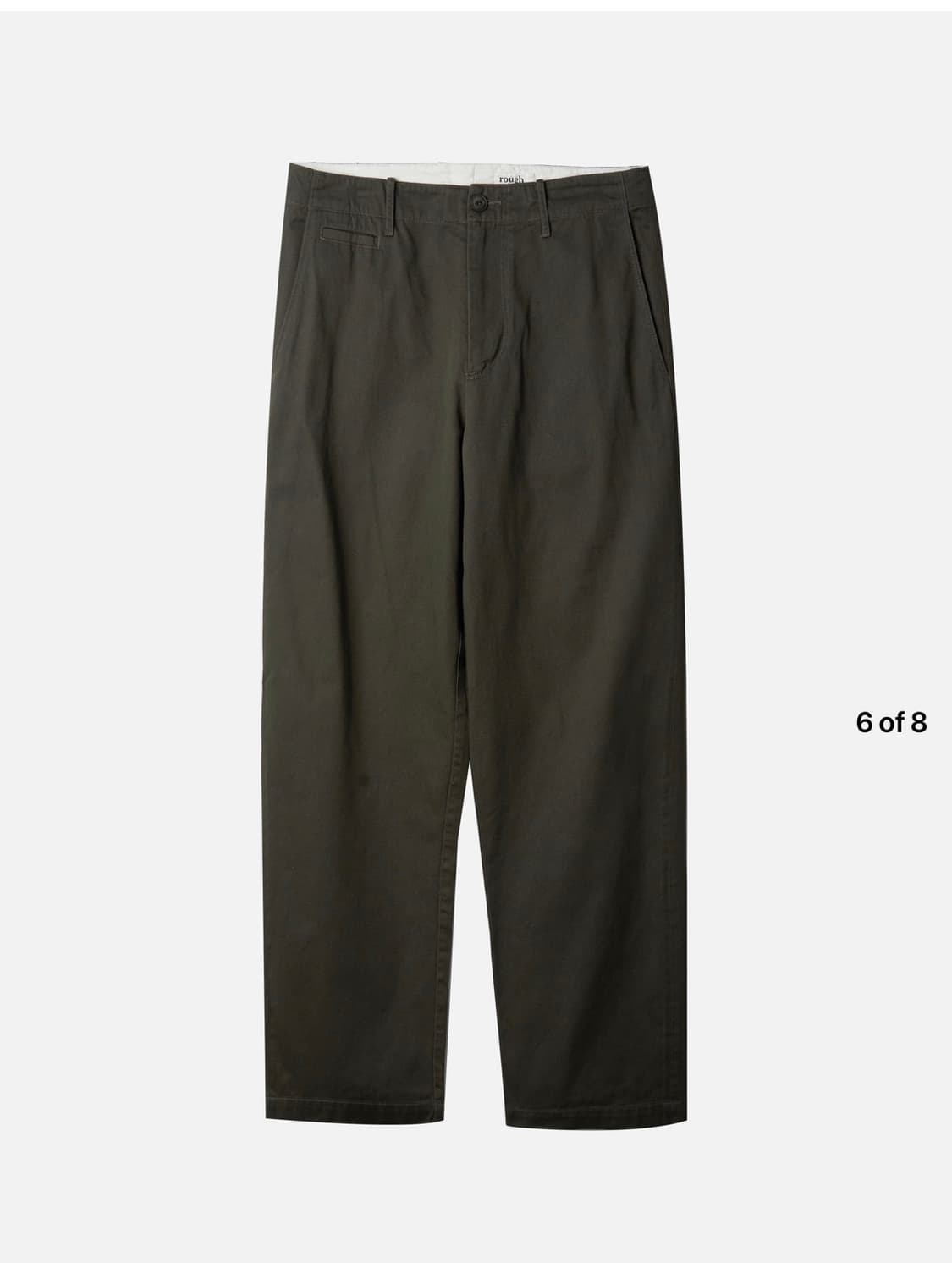 러프사이드 레귤러 치노 팬츠 차콜 1사이즈 상품이미지2