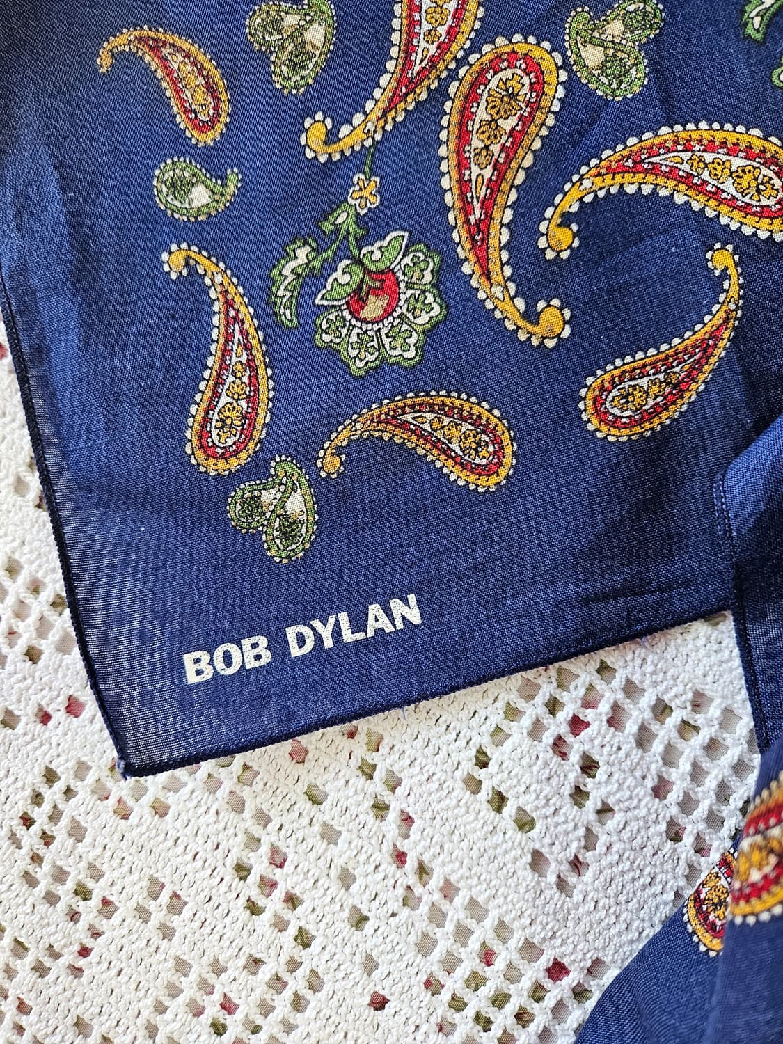 밥 딜런(Bob Dylan) 페이즐리 프로모션  손수건 상품이미지5