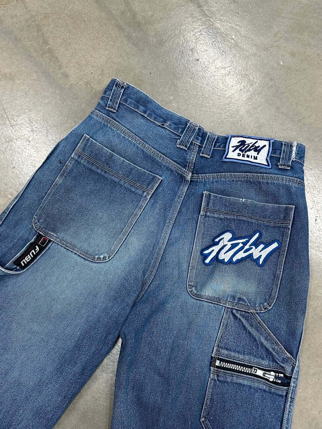 FUBU 루즈핏 데님 진 상품이미지5