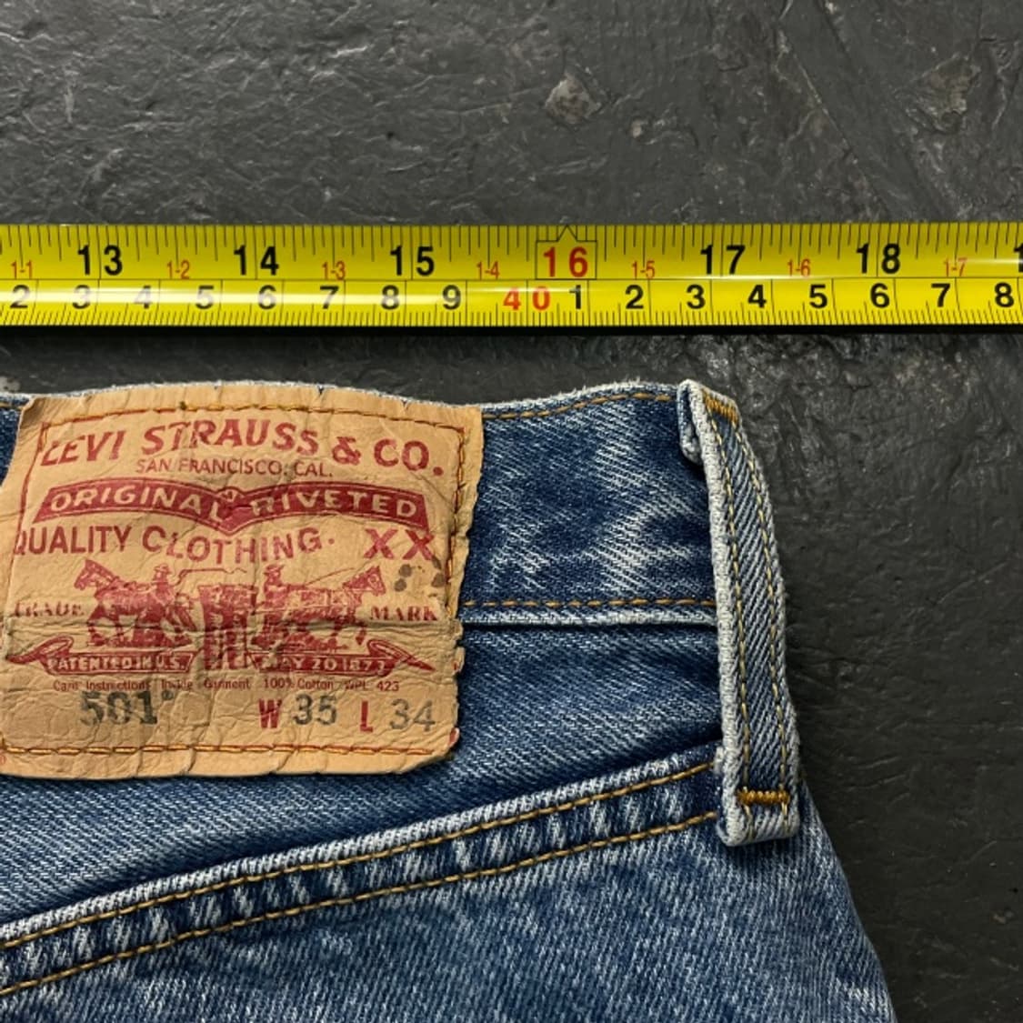 35 리바이스 501 청바지  상품이미지9