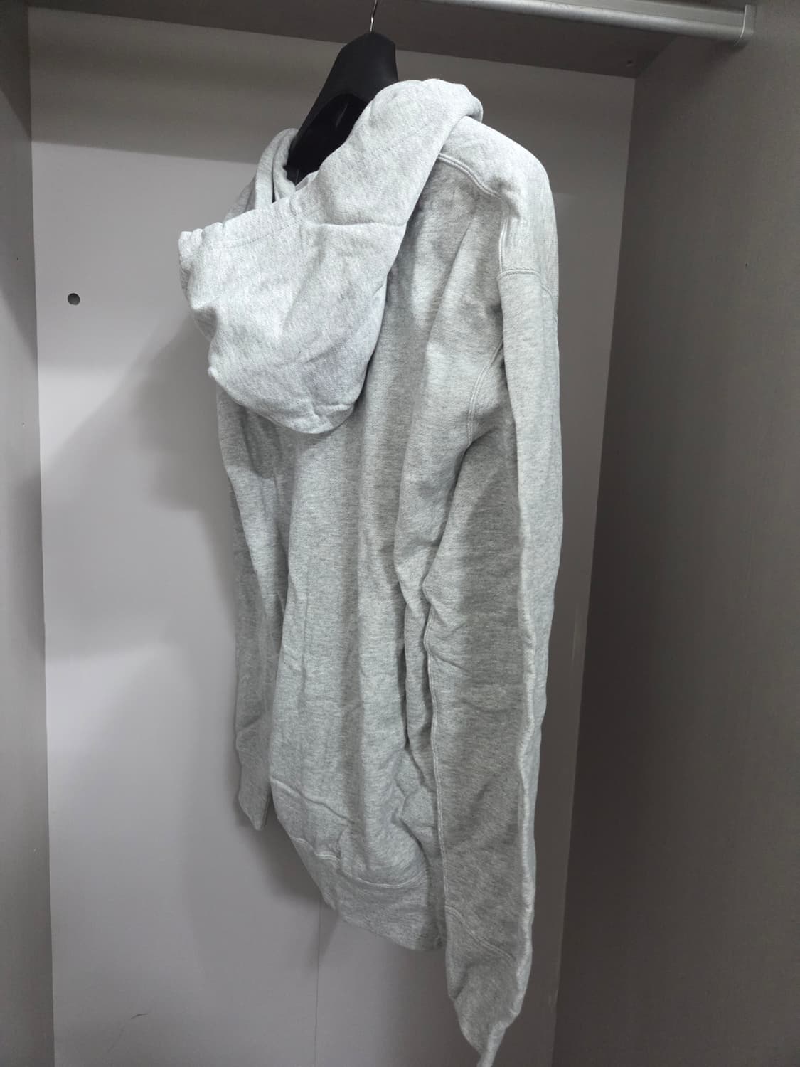 꼼데가르송 그레이 하트 로고 후드집업 xxl 상품이미지2