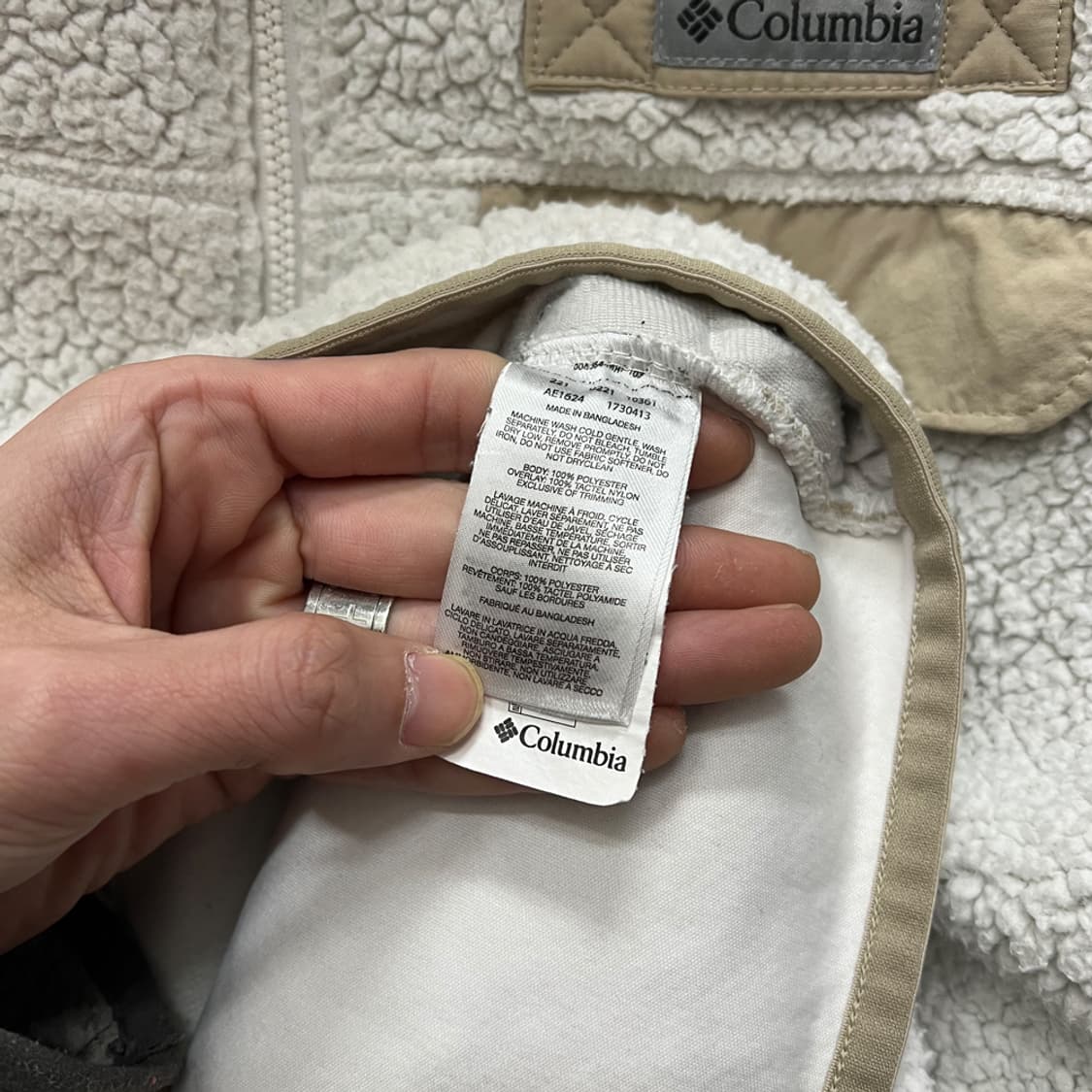컬럼비아 마운틴 사이드 플리스 자켓 L 상품이미지4