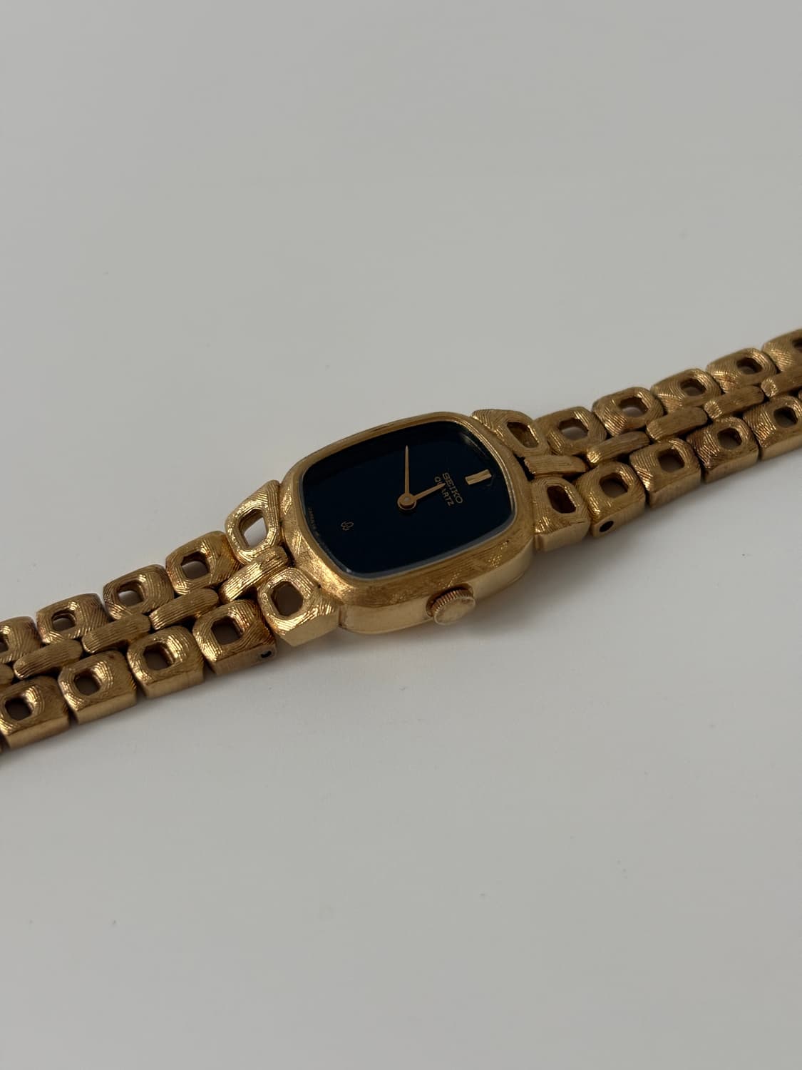 1970s Gold Square Bracelet Ladies Quartz 상품이미지5