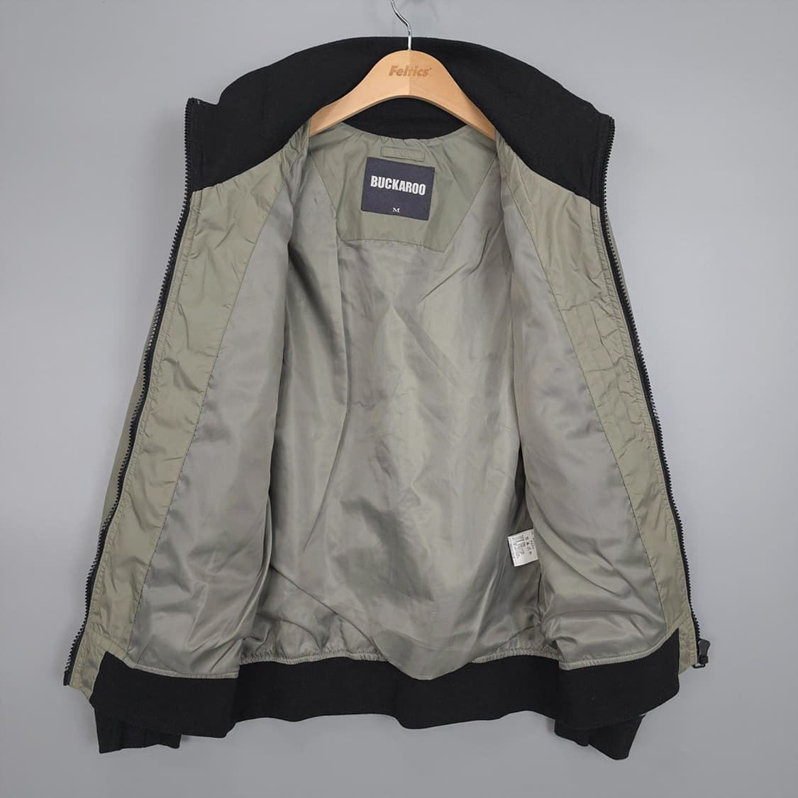 버커루 Buckaroo 빈티지 MA-1 스타일 집업 점퍼 M 상품이미지6