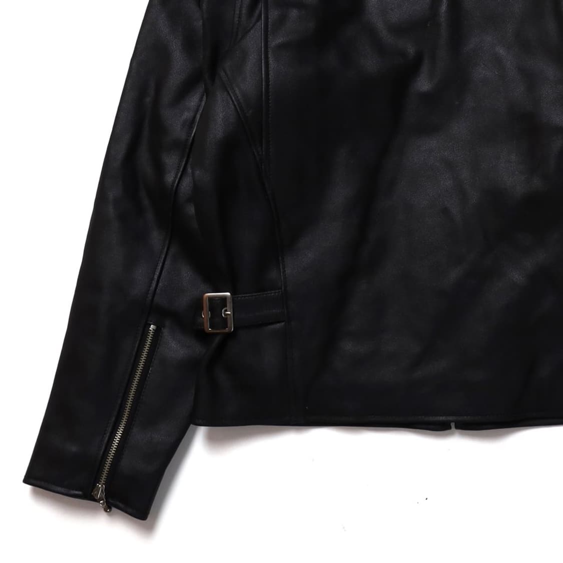 ONTIME Leather Rider Jacket 

 상품이미지7
