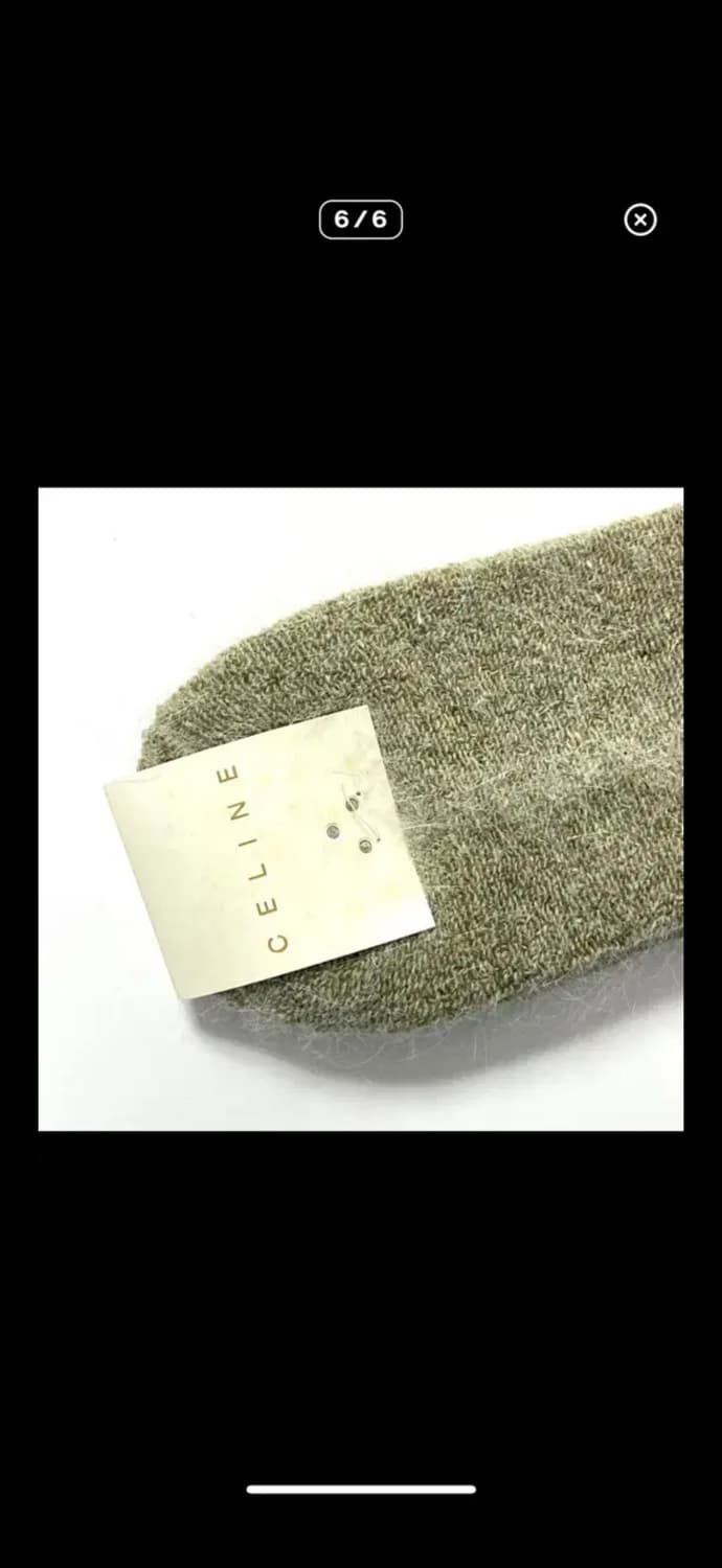 셀린느 정품 앙고라양말(새) 상품이미지5