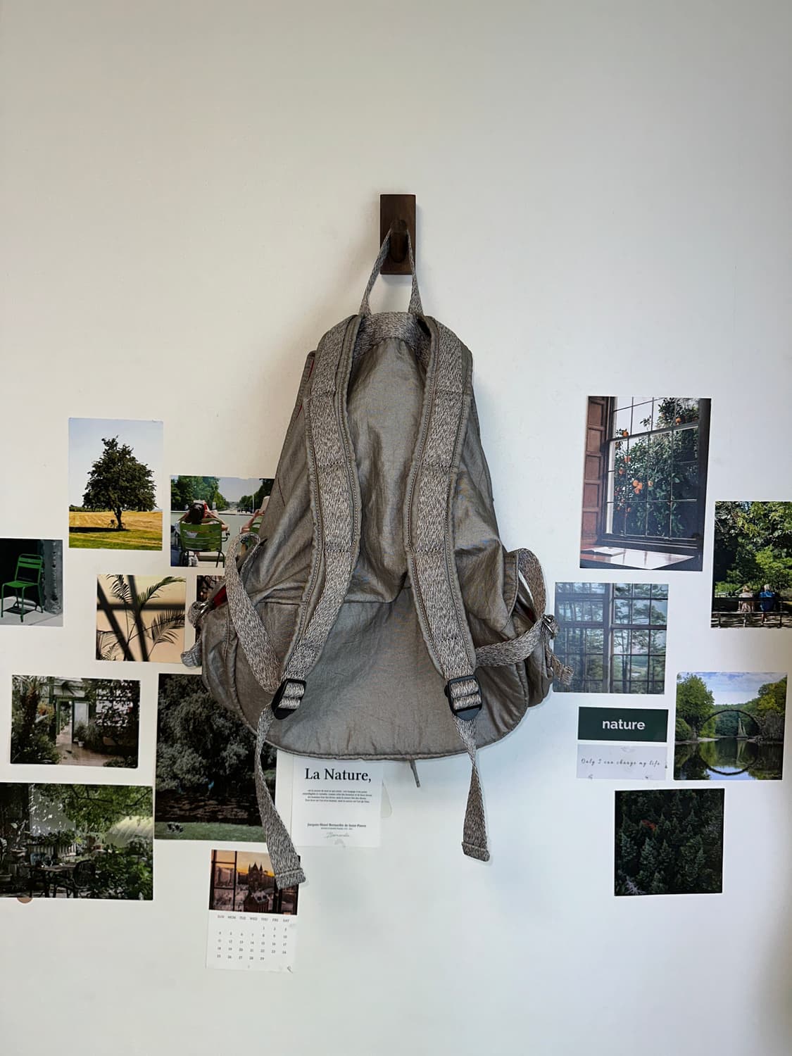 Kipling gray bokashi backpack 상품이미지6