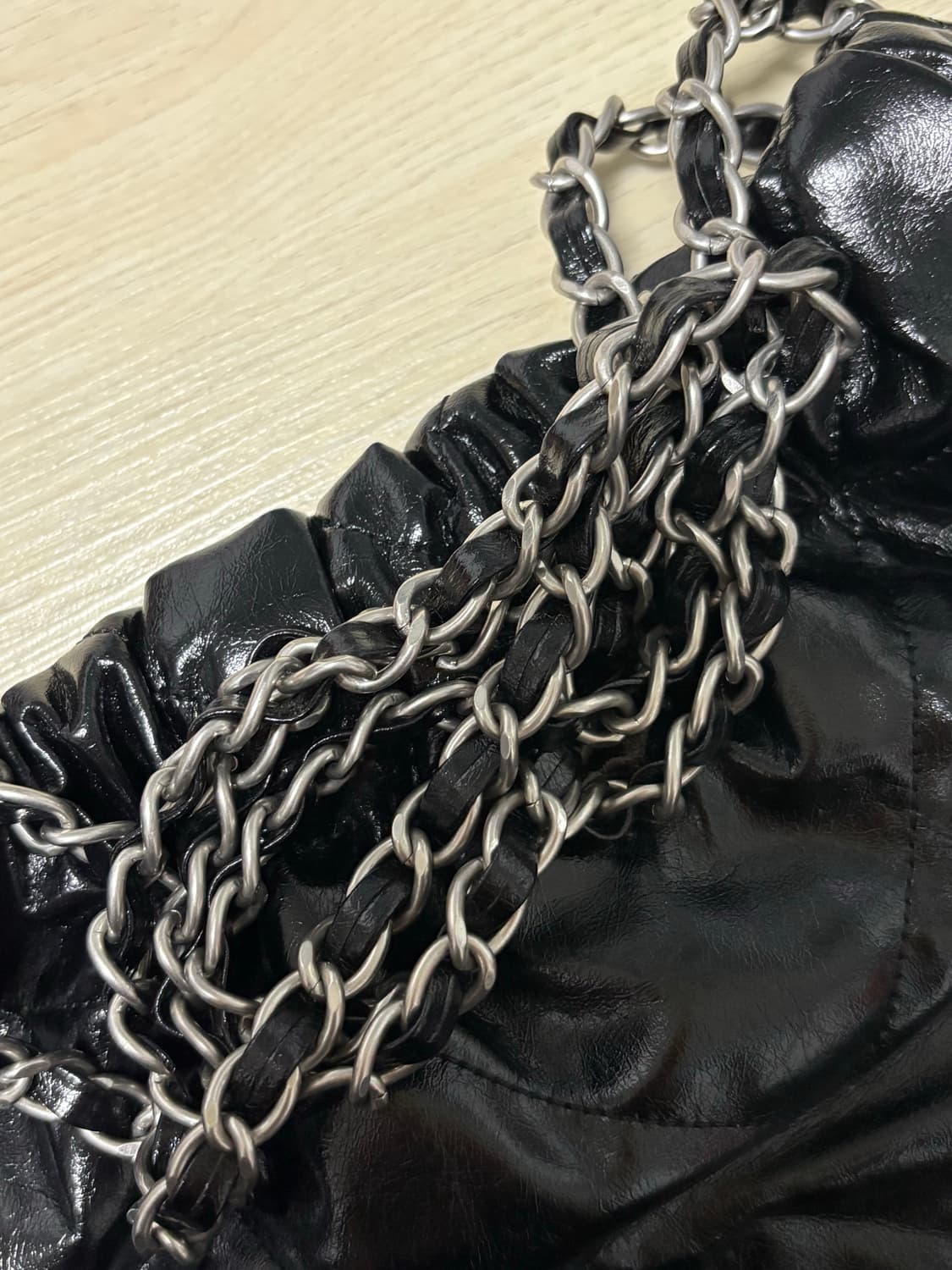 제이에스티나 일리 퀼팅 쇼퍼백 상품이미지4