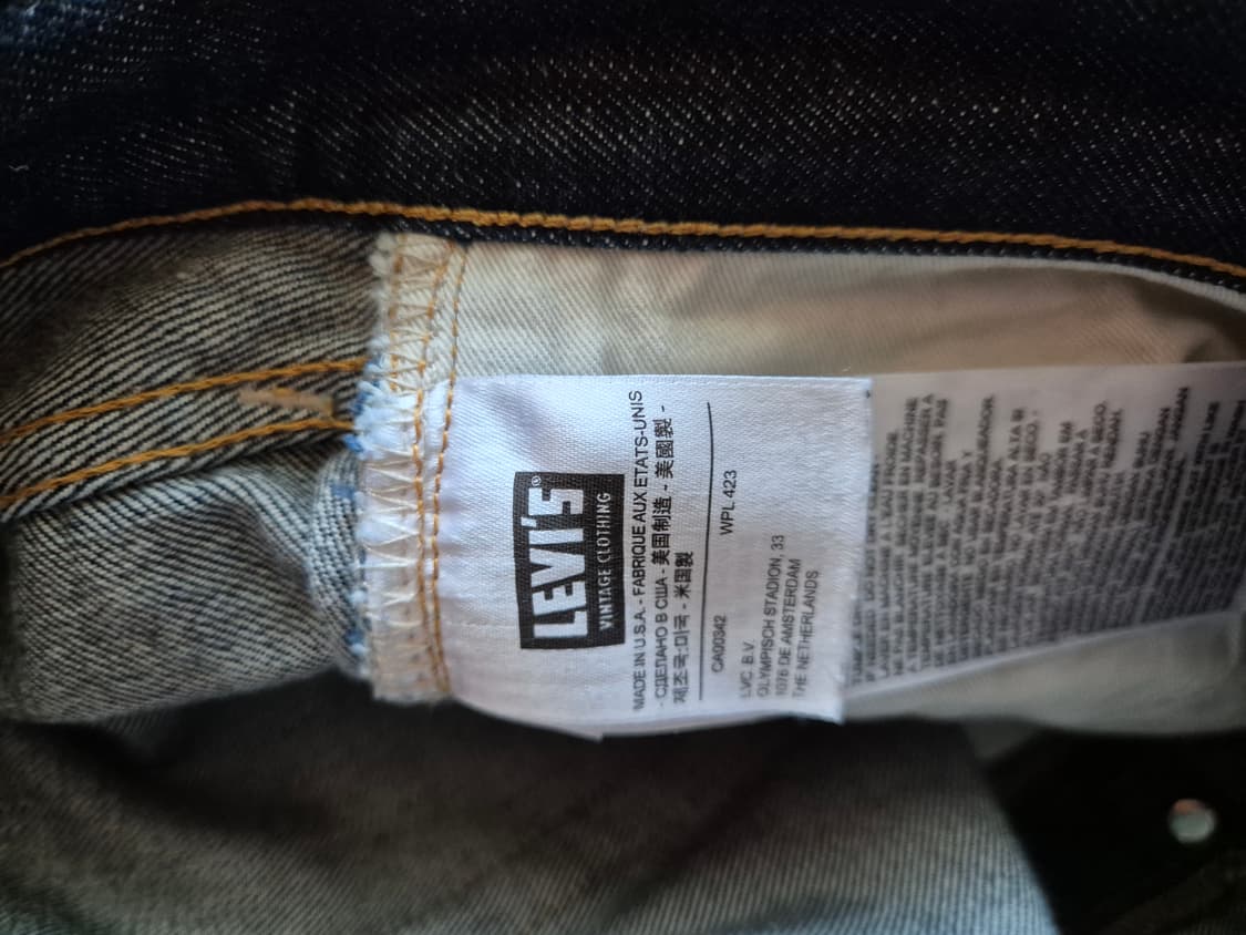 리바이스 LVC  미국생산  콘밀원단 47501 32사이즈 상품이미지4