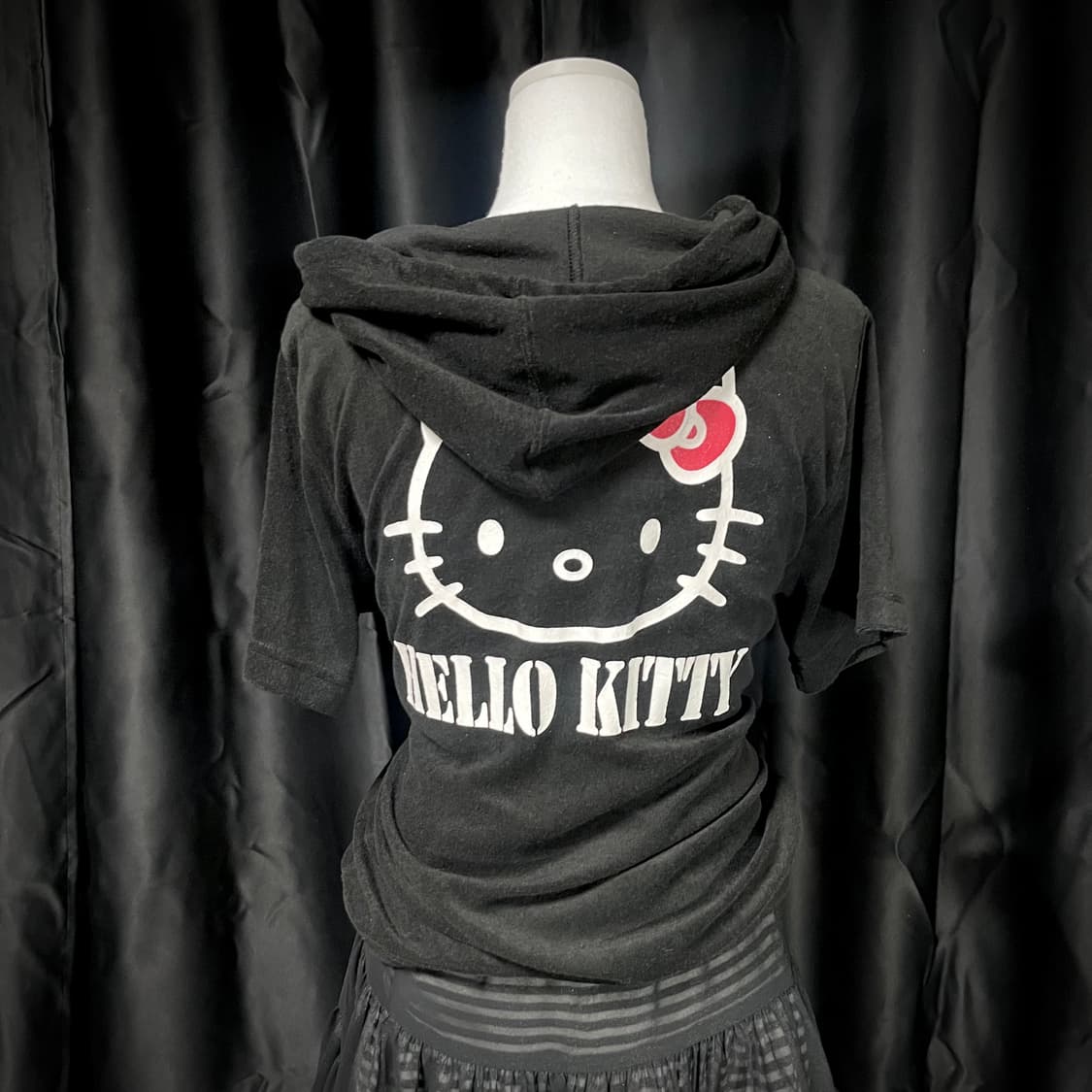 hellokitty 헬로키티 반팔 후드집업 갸루 y2k 상품이미지3