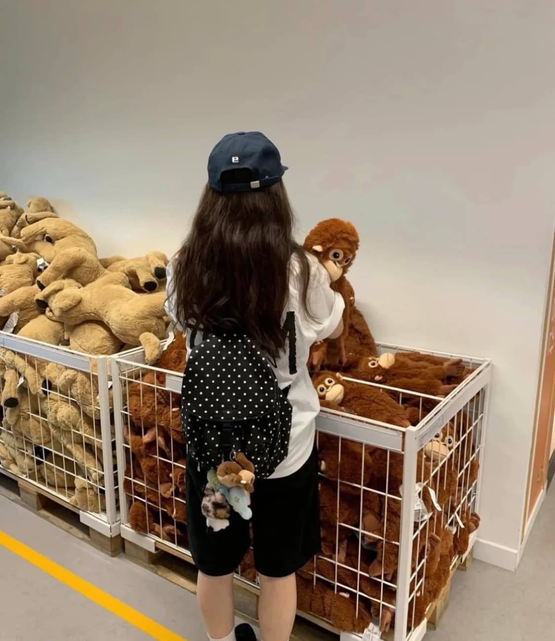 올리베 도트 백팩 가방 상품이미지3