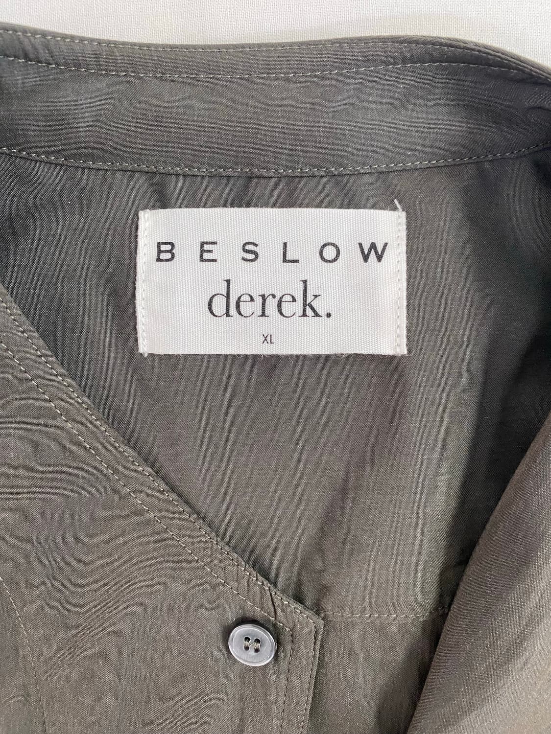비슬로우 BESLOW x derek 반팔 셔츠 새상품 XL <81> 상품이미지3