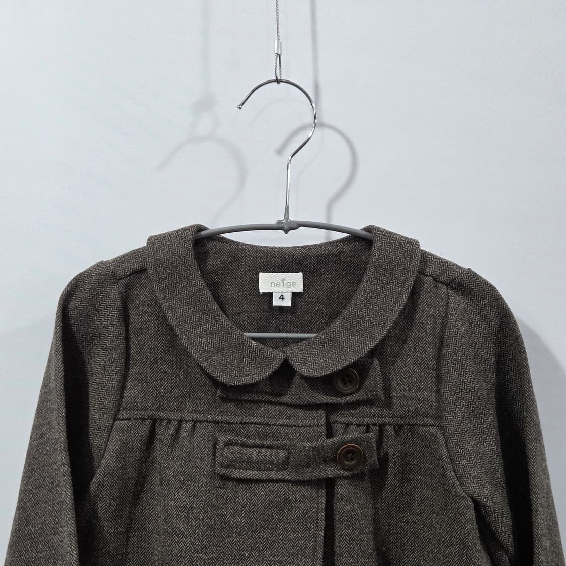 Neige 여아 헤링본 숏코트 4 상품이미지2