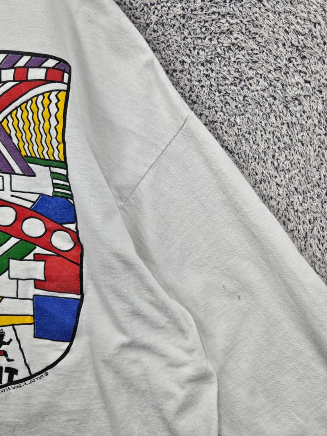 90's USA 시그널스포츠 롱슬리브 긴팔티셔츠 크롭 (L)/ 11816 상품이미지5