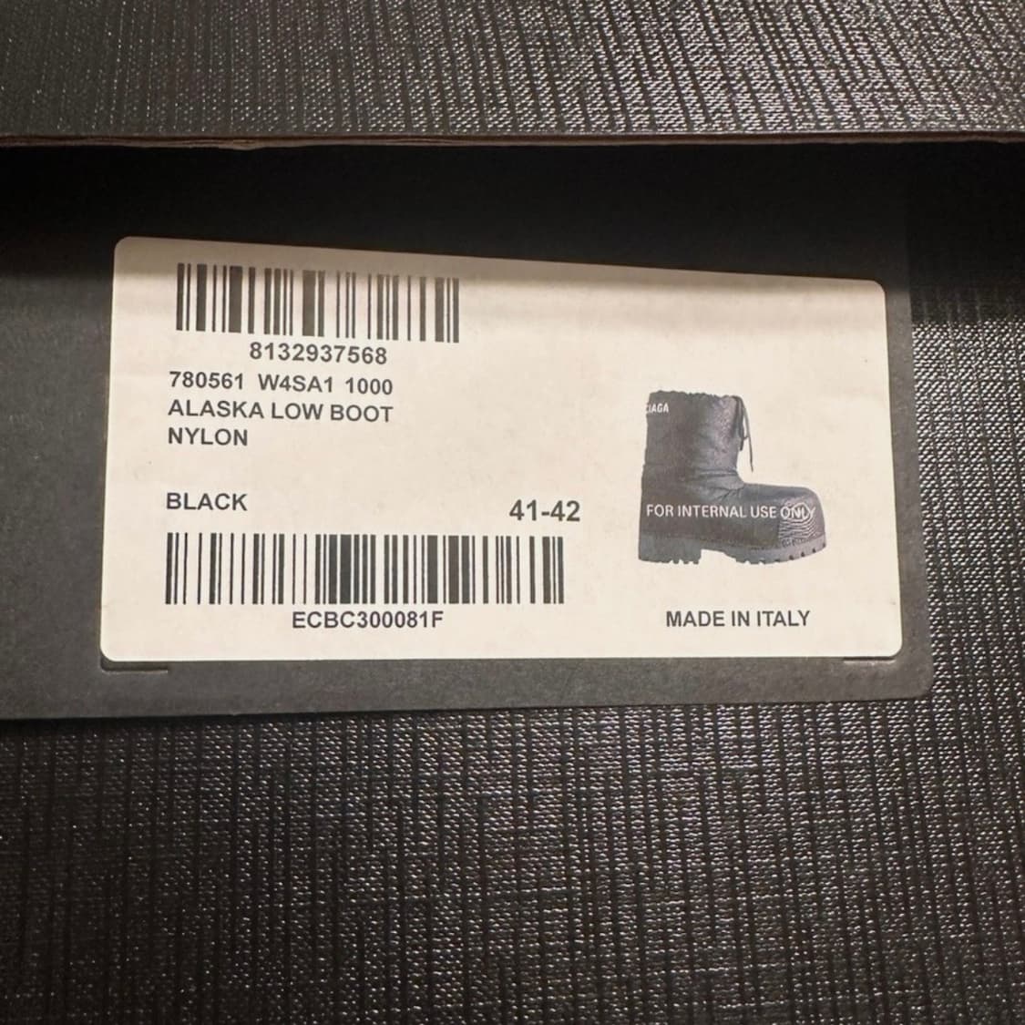 발렌시아가 알래스카 스키 부츠 나일론 41-42 상품이미지7