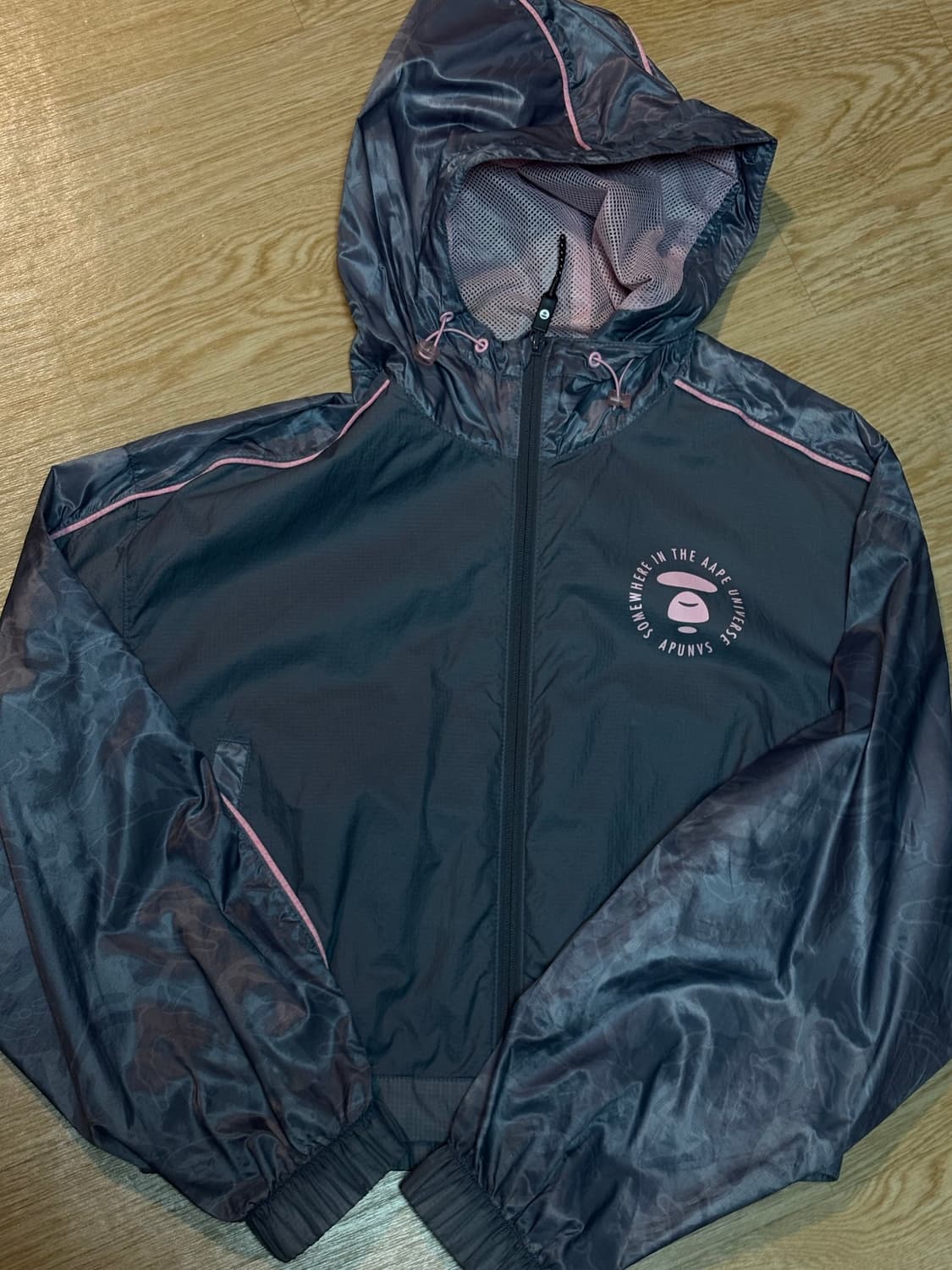 에이프 Aape 우먼 크롭 바람막이 xs 베이프 bape 상품이미지1