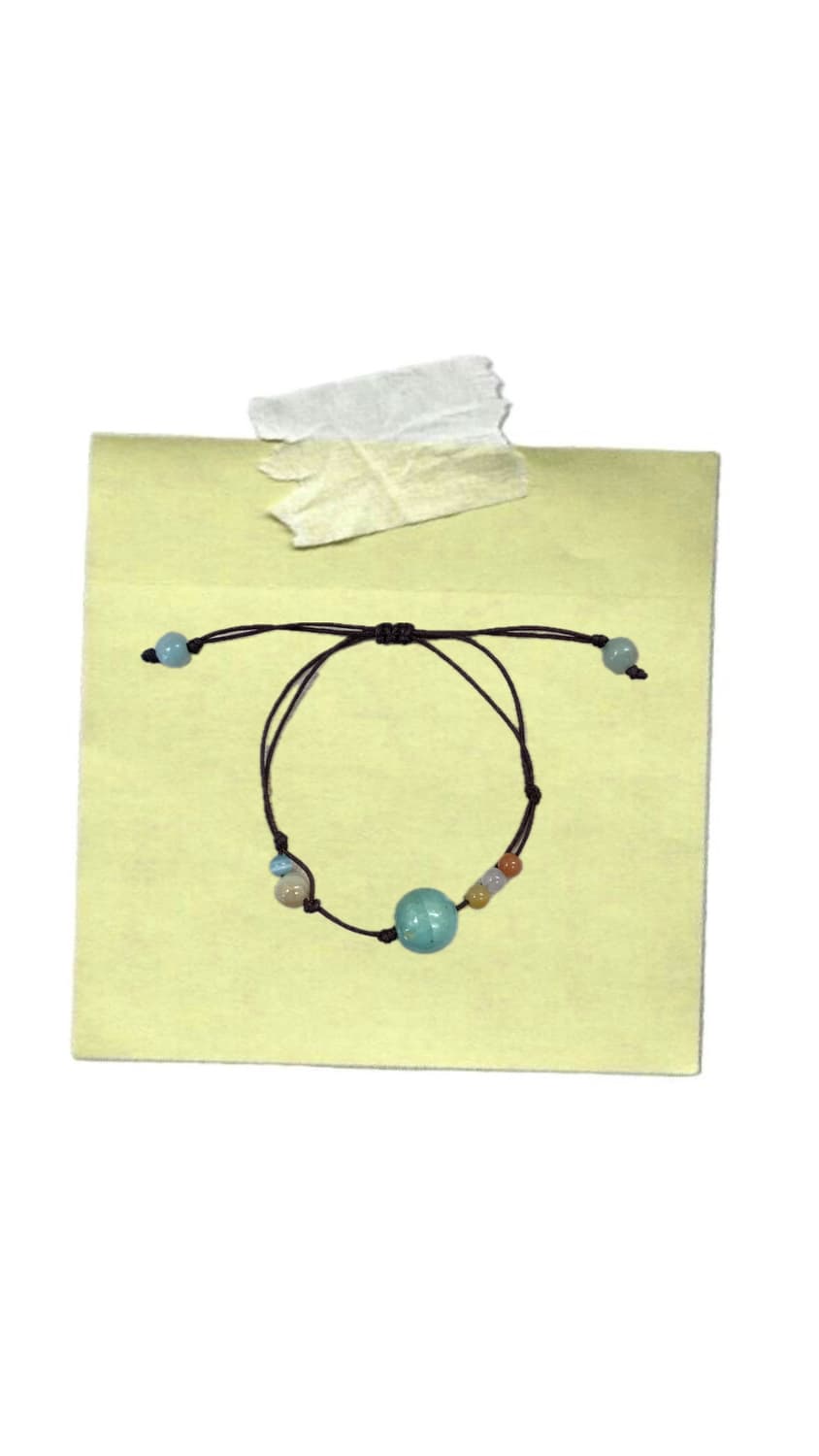 🪔행운을 착용하세요) 빈티지 원석팔찌 상품이미지1