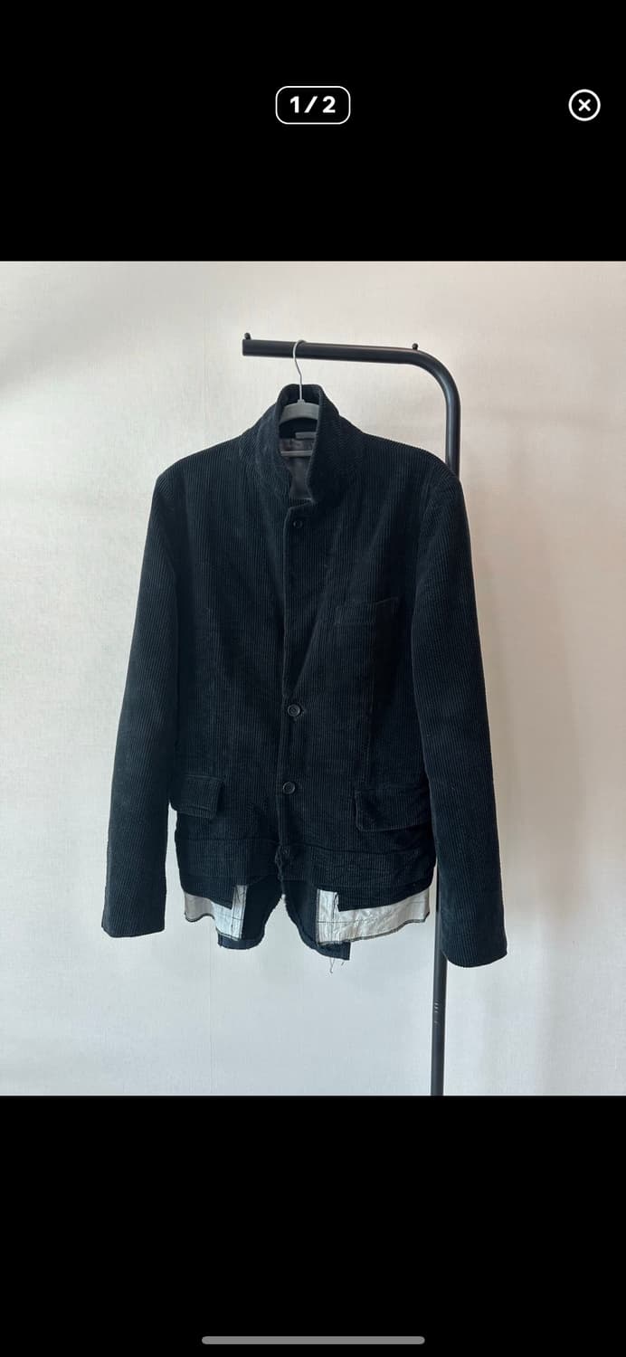 꼼데가르송 옴므 플러스 2013 코듀로이 도킹 블레이져 상품이미지1