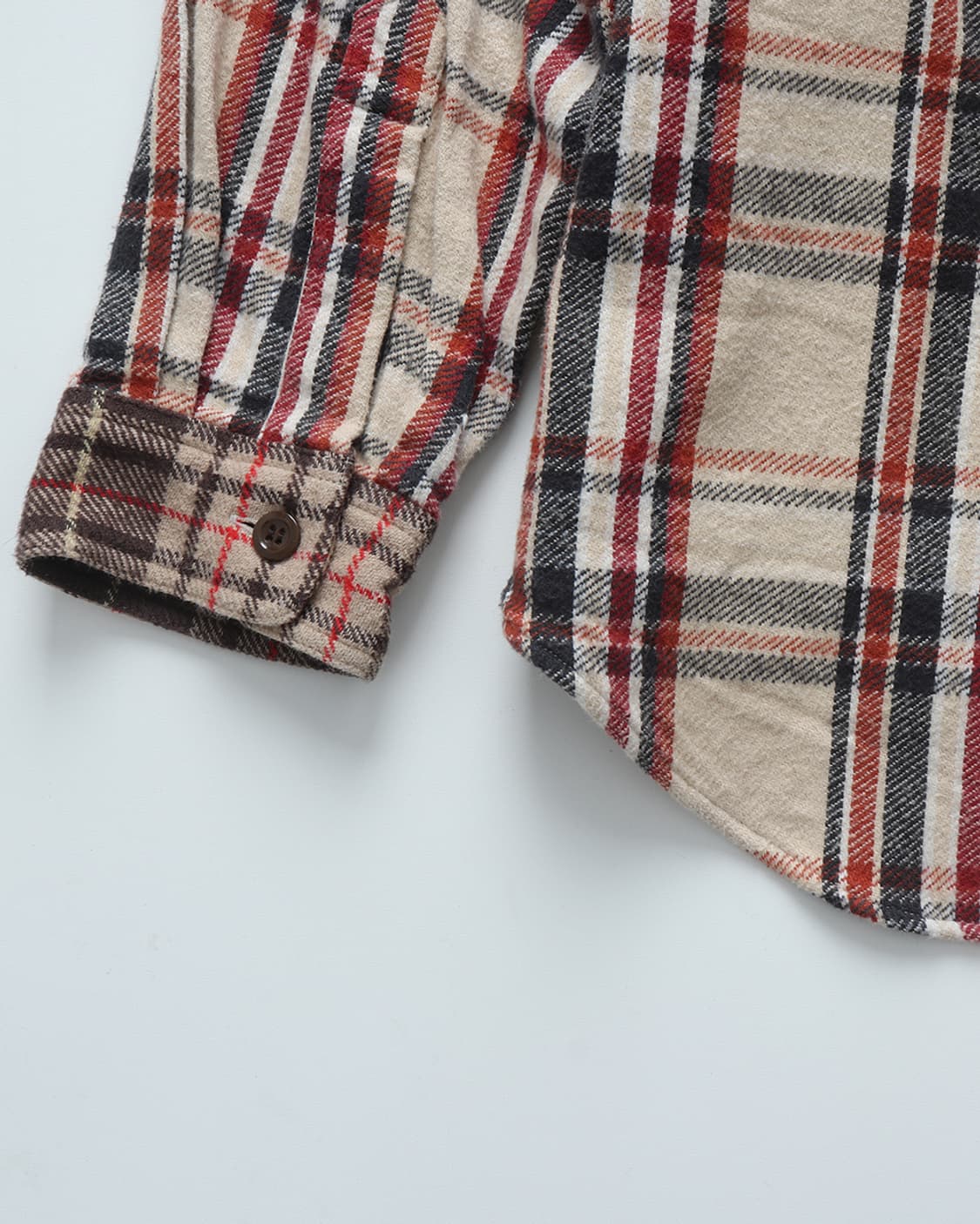 SUGAR CANE × BEAMS Check Flannel Shirt 상품이미지6