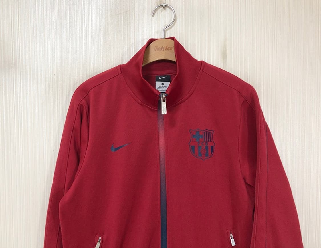 나이키 11-12 FC바르셀로나 N98 어센틱 트랙탑/트랙슈트 M(95) 상품이미지2