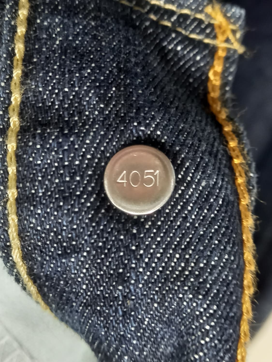 34 리바이스505 Colombia 일자진 진청 34-558 상품이미지8