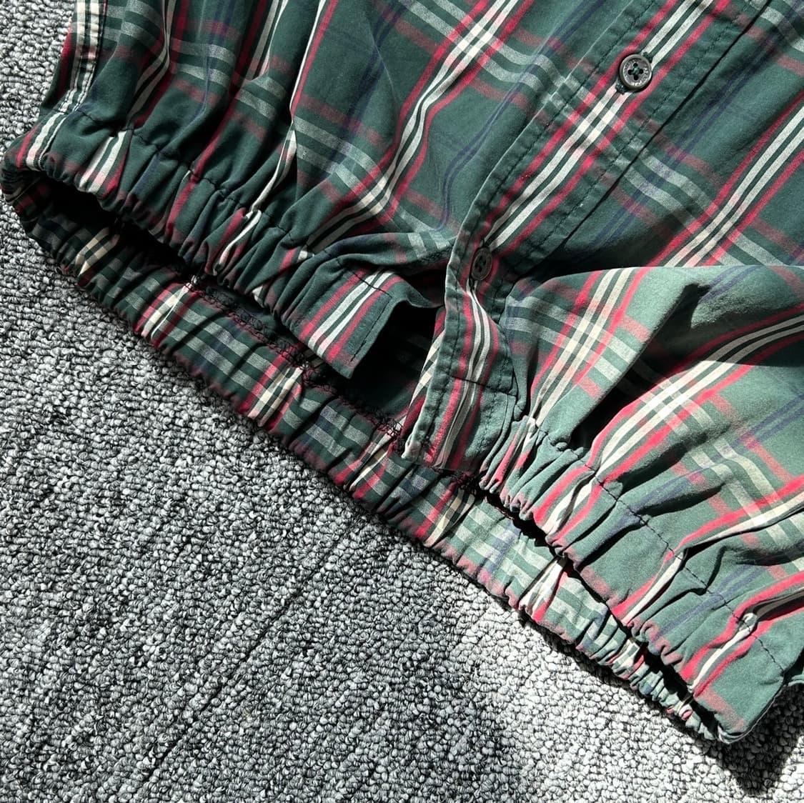 빈폴 체크 패턴 크롭 셔츠 상품이미지6