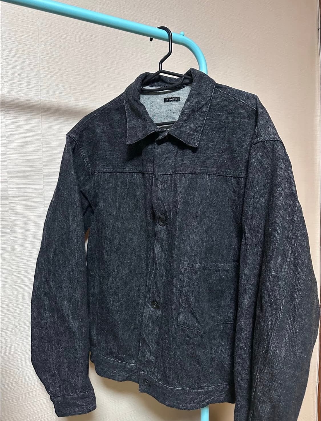 코모리 벨티드 데님 셋업 상품이미지6