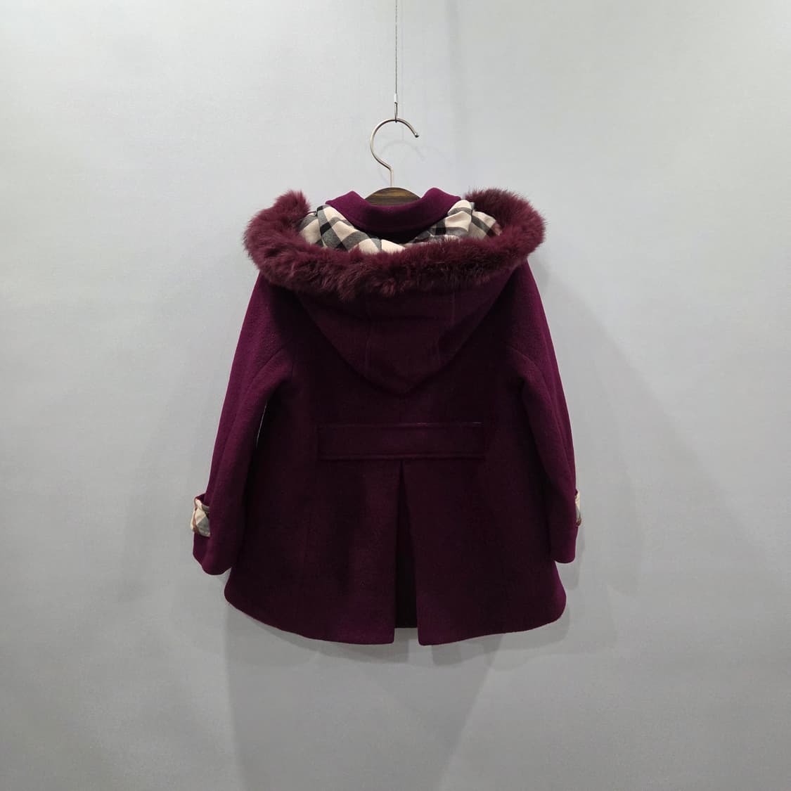 닥스 여아 울 후드 코트 100/3Y 상품이미지5