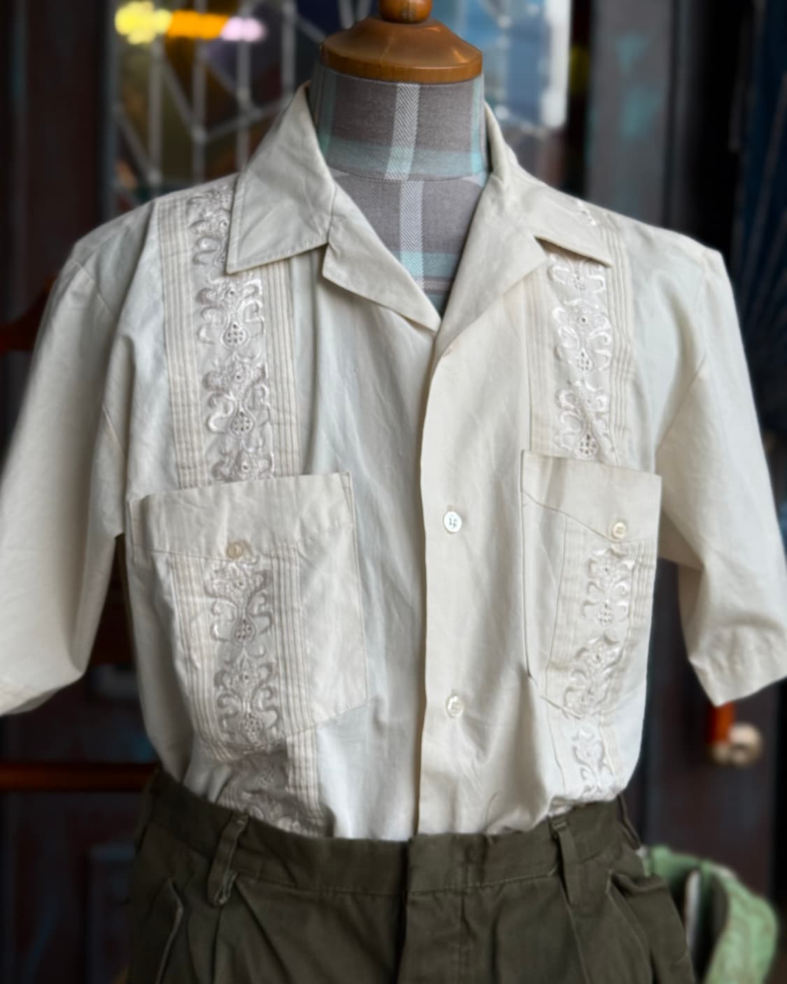 80-90‘s 구아야베라 구아야베라 셔츠 L 상품이미지10