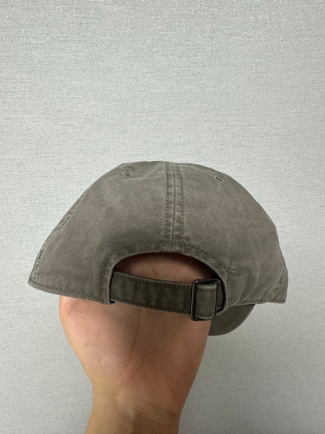 몽벨 워시드아웃 코튼 캡 L 상품이미지2