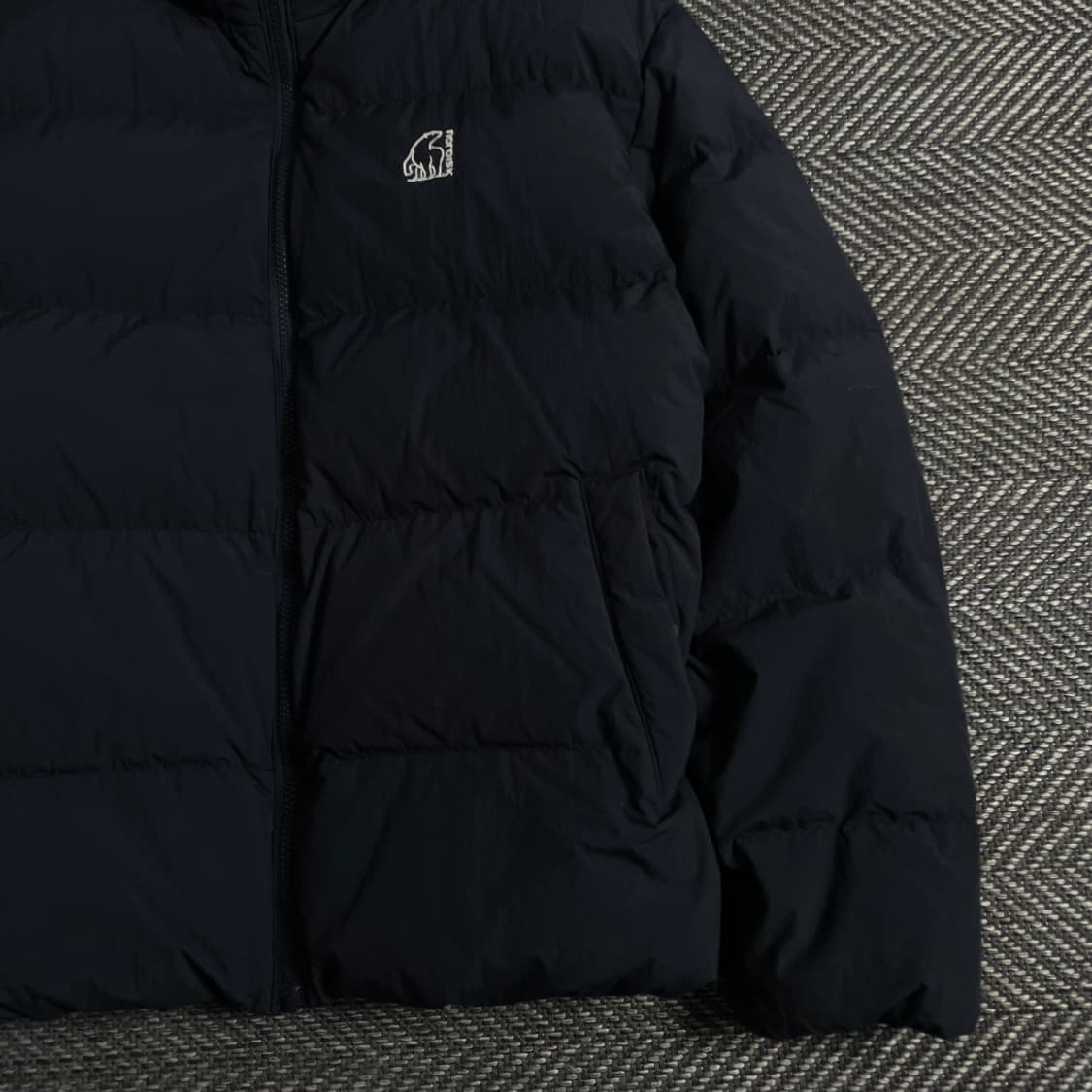 노르디스크 크리스탈 다운 푸퍼 패딩 블랙y 3624 상품이미지3