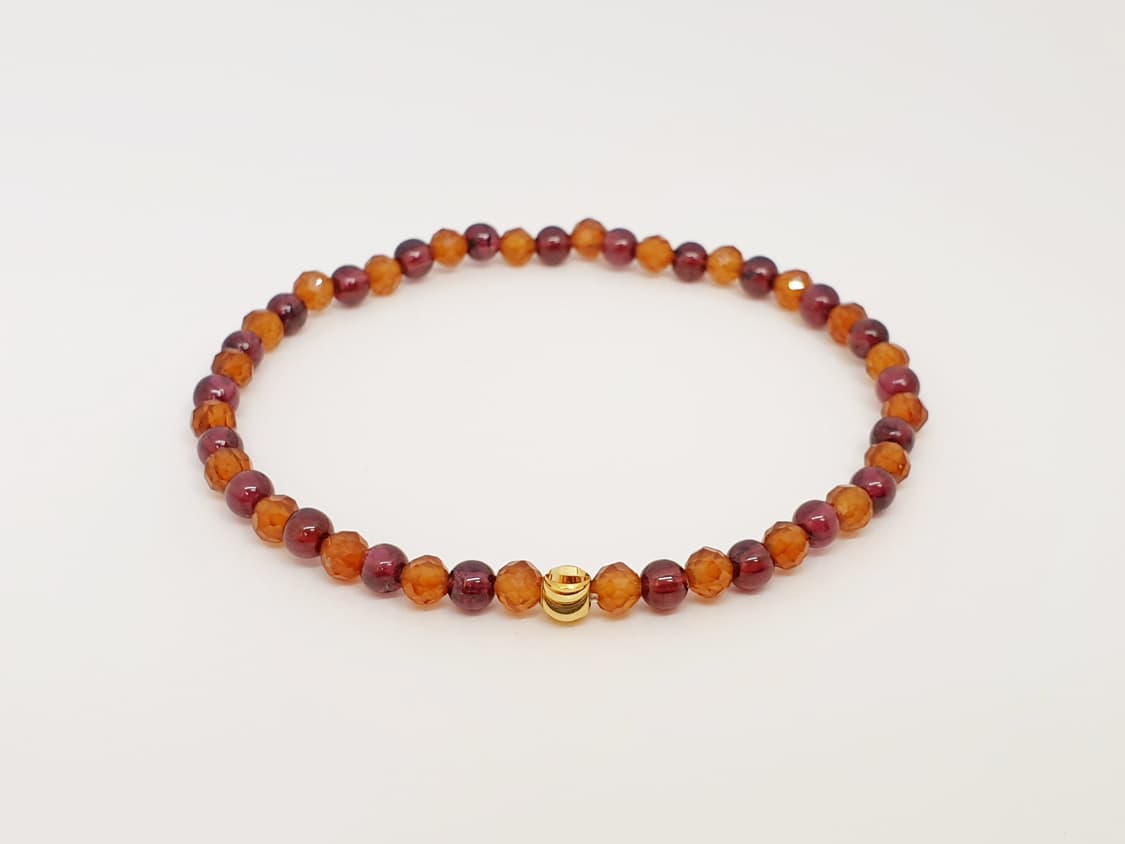 가넷 라인 팔찌 상품이미지1